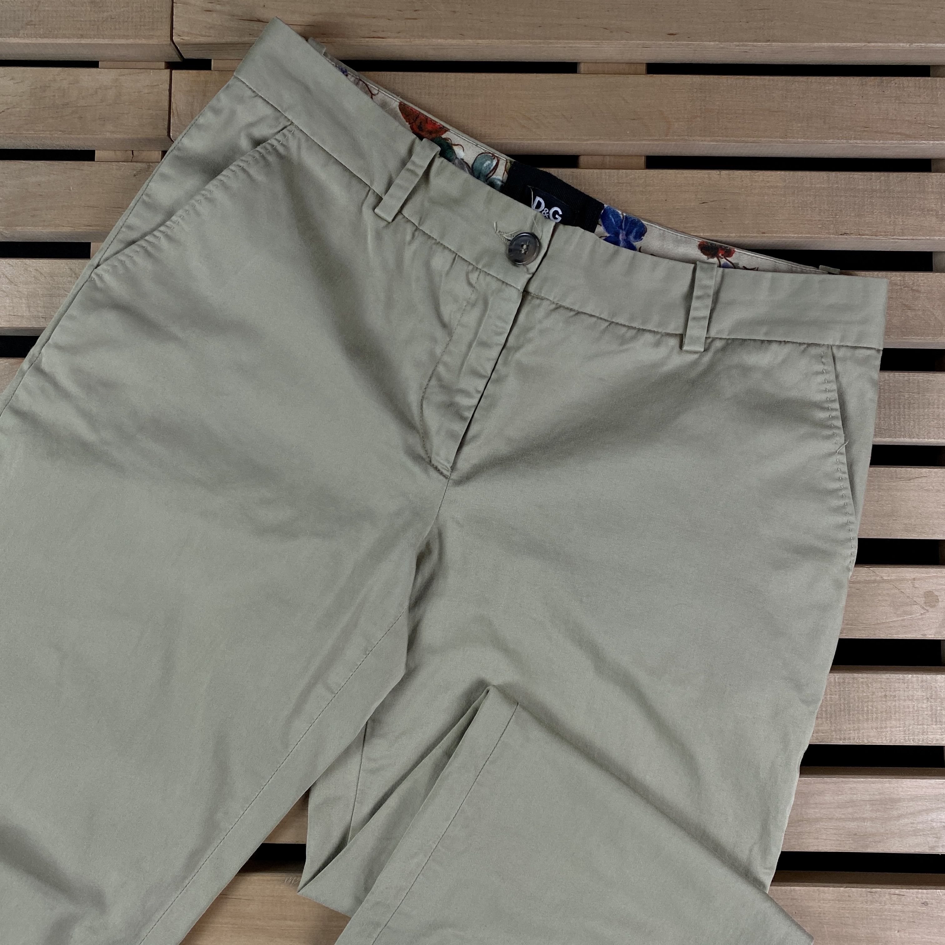 Dolce & Gabbana Mens Pants Dolce Gabbana Chinos Size 40 Size US 40 / EU 56 - 2 Thumbnail