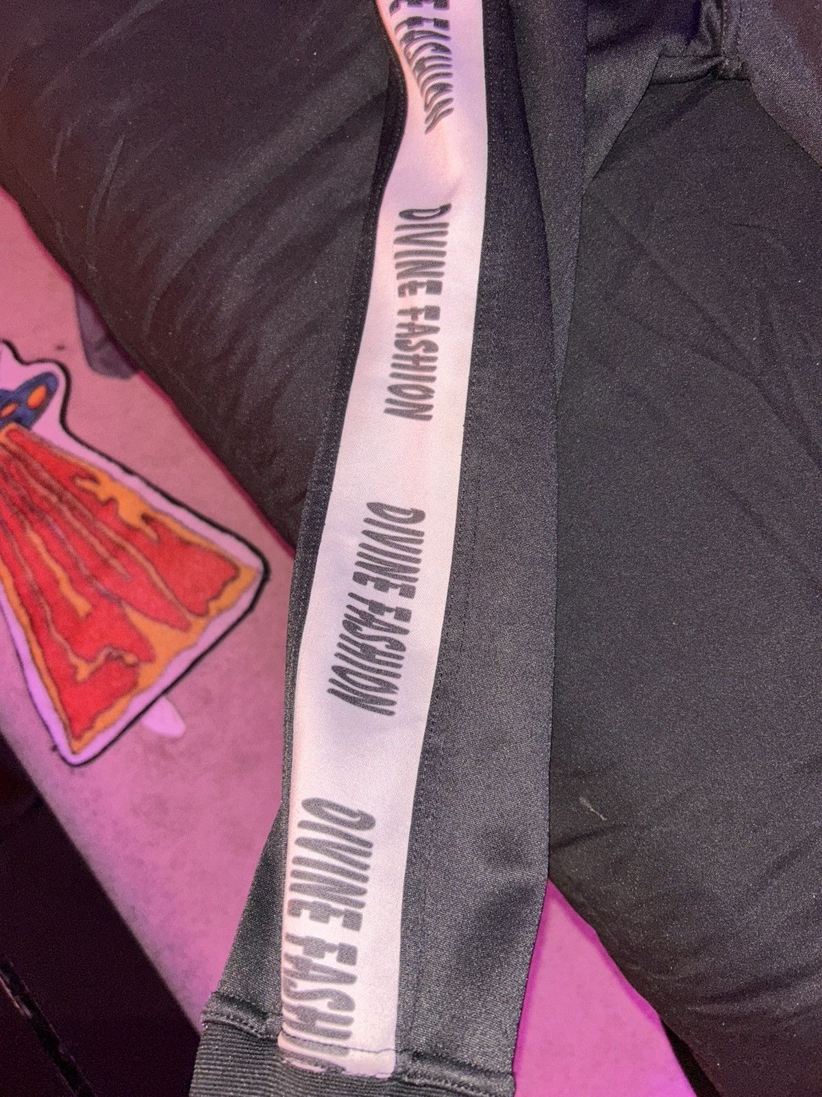 Other Divine Fashion Black Reflective Zip Size US M / EU 48-50 / 2 - 3 Thumbnail