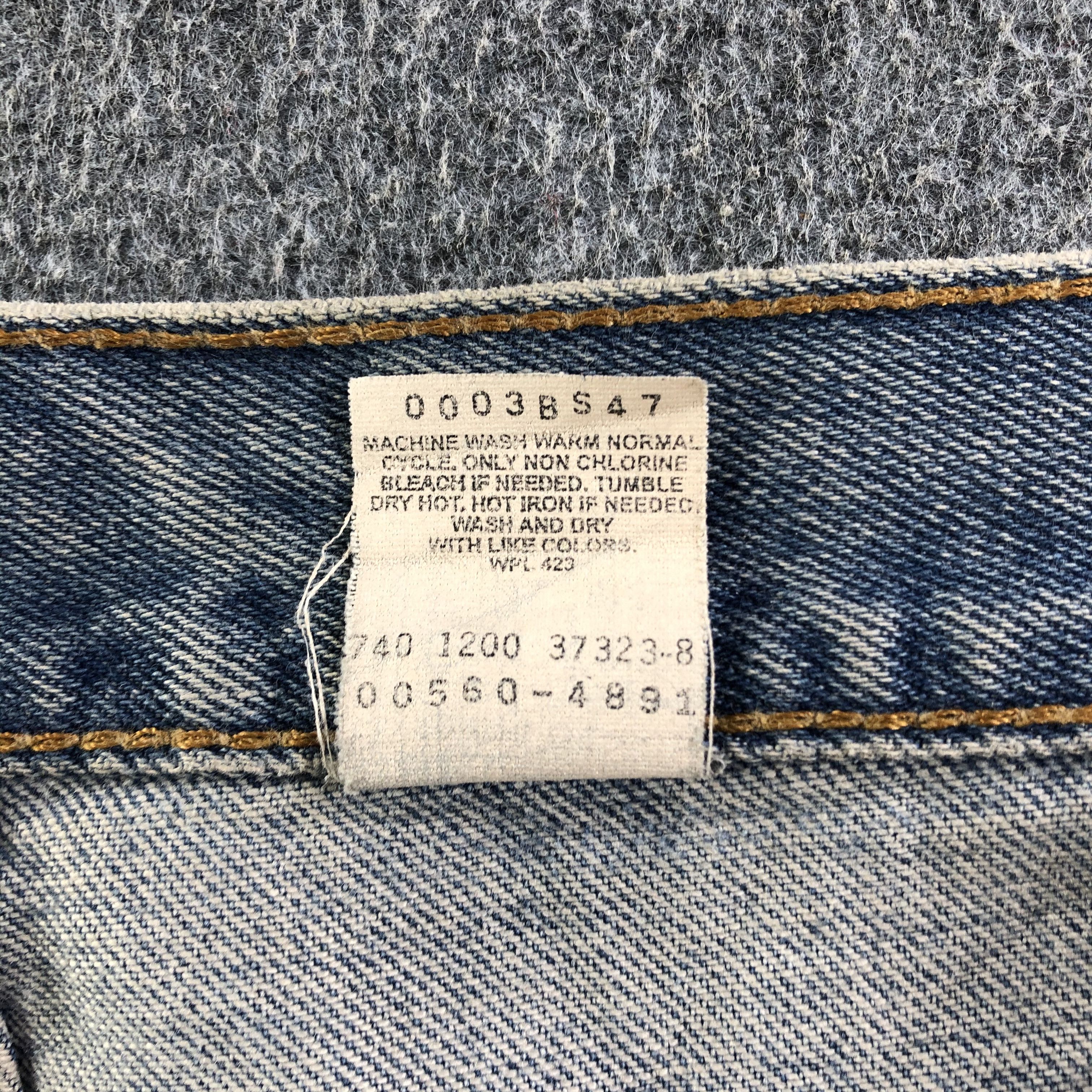 Levi's Vintage 90s Levis 560 Jeans-J3508 Size US 39 - 11 Thumbnail