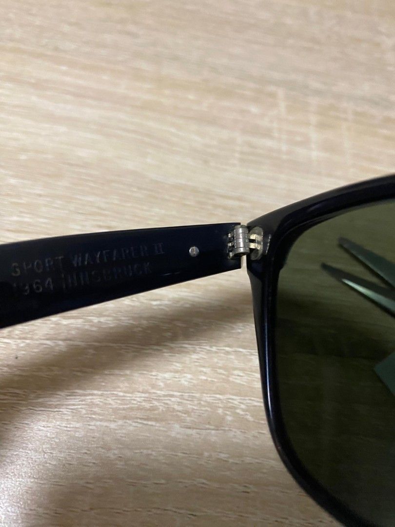 RayBan × USA Olympics × Vintage Vintage Rayban Wayfarer ll Olympic Innbsbruck Size ONE SIZE - 6 Thumbnail