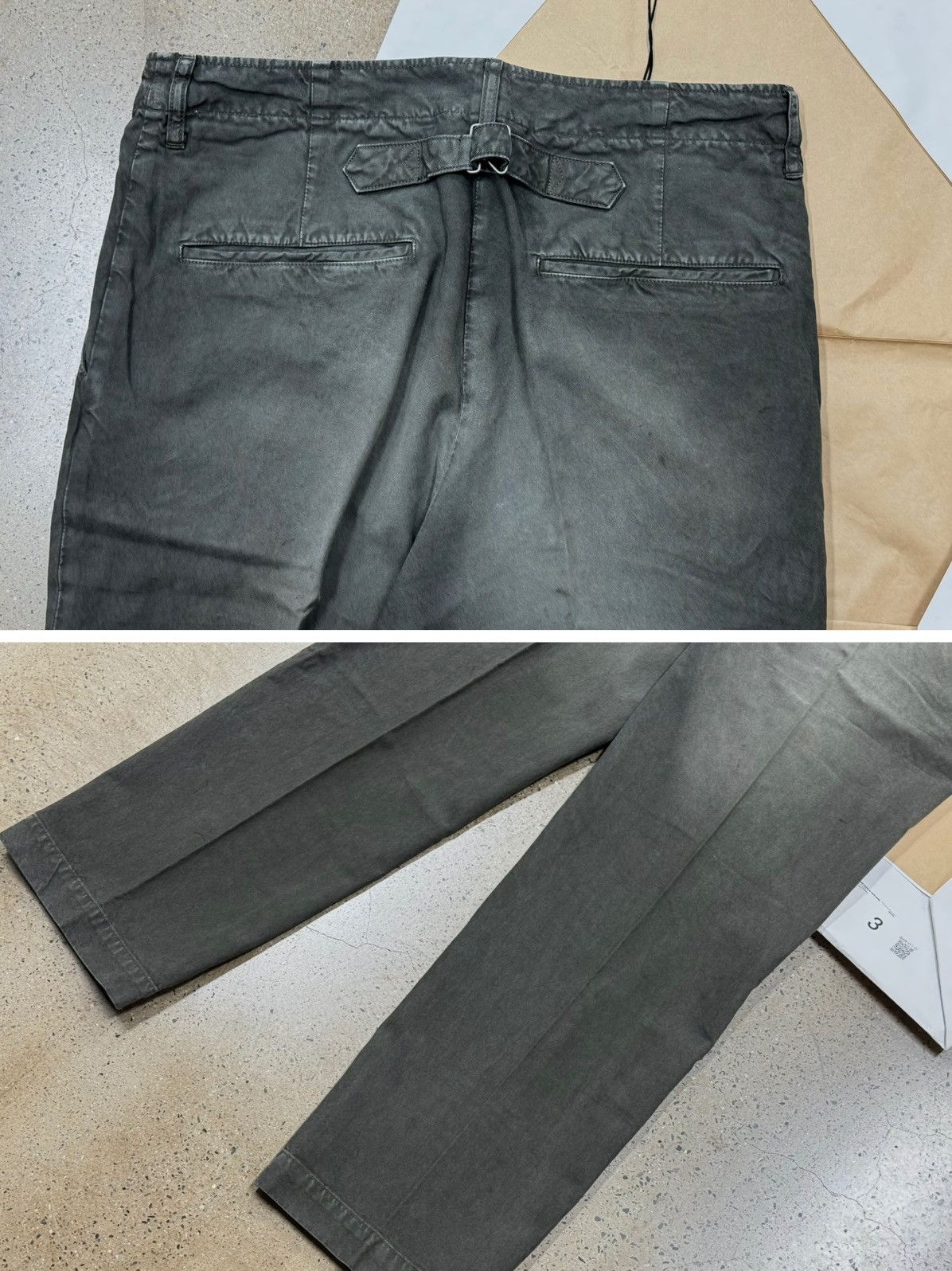 Visvim Visvim 22aw CHINO PANTS HW TAPER DMGD Size US 34 / EU 50 - 5 Thumbnail