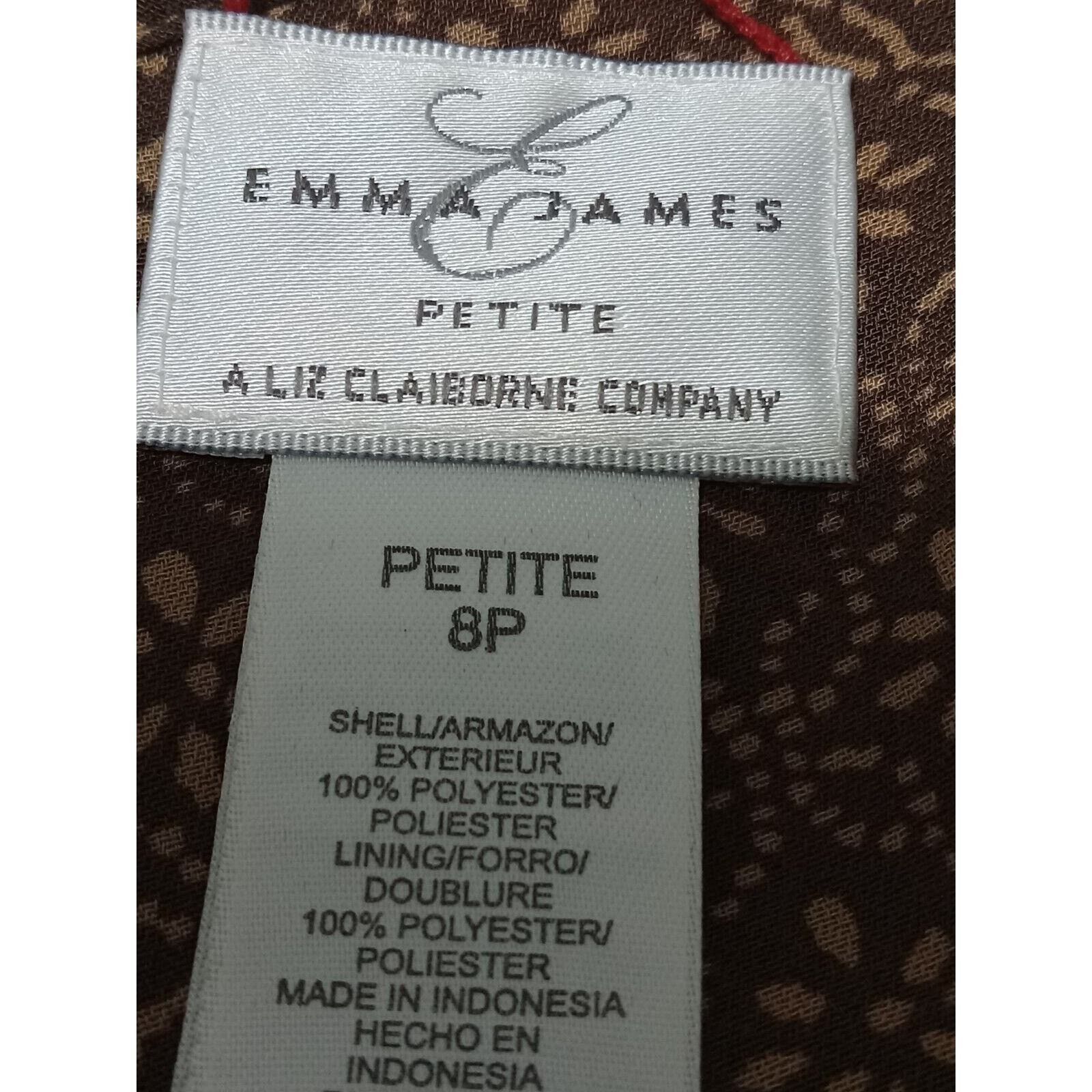 & Other Stories Emma James Skirt 8P Reversible A-Line Paisley Zip Elastic Size 28" / US 6 / IT 42 - 7 Thumbnail