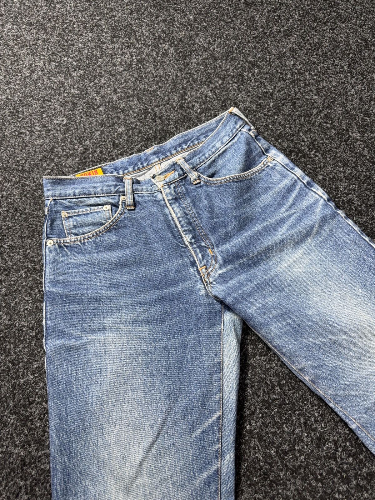 Edwin Vintage 90s Retro Edwin Japan Faded Wash Straight Jeans Y2K Size US 30 / EU 46 - 8 Thumbnail