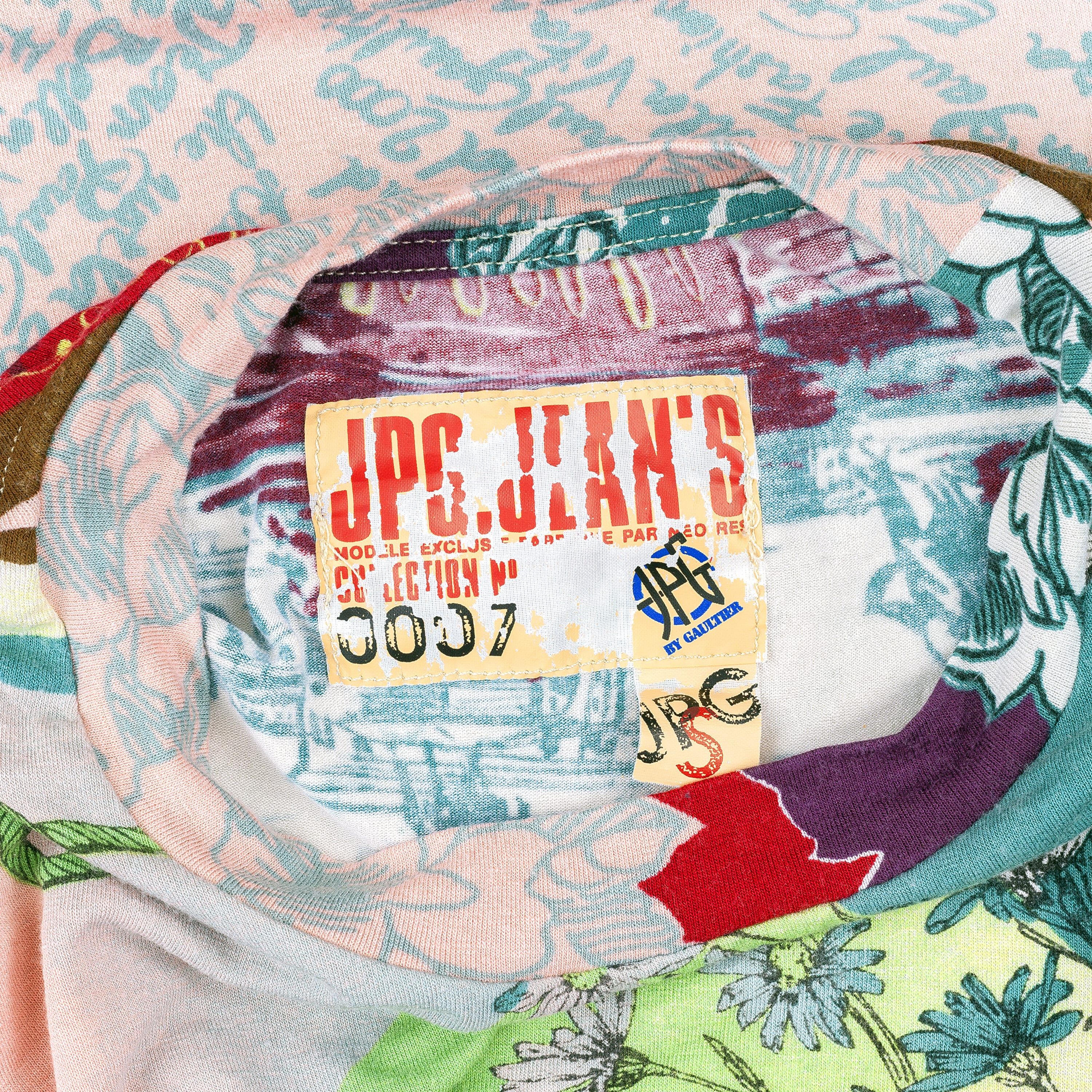 Jean Paul Gaultier Jean Paul Gaultier JPG Printed Flowers Colorful Top (S) Size S / US 4 / IT 40 - 4 Thumbnail