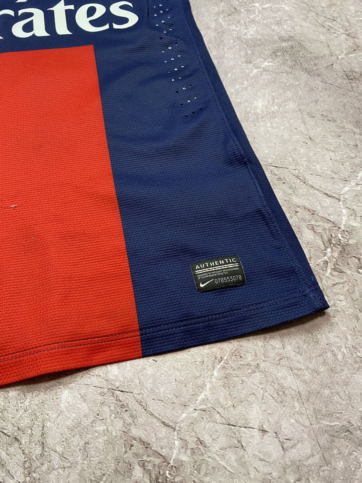 Nike Paris Saint - Germain x Cavani Match Issued Size US S / EU 44-46 / 1 - 7 Thumbnail