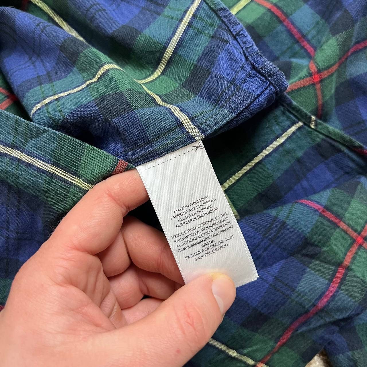 Polo Ralph Lauren Polo Ralph Lauren Luxury Checkered Button Up Shirt Size US M / EU 48-50 / 2 - 6 Thumbnail