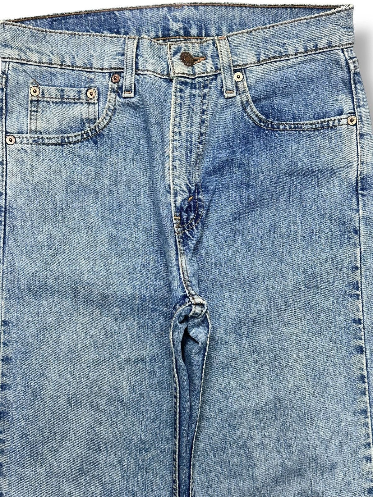 Levi's Vintage Levi’s 501 Original Straight Leg Jeans With Bluewash Size US 30 / EU 46 - 2 Thumbnail