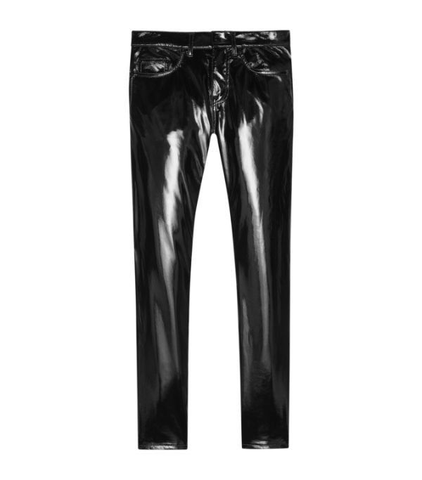o1s1wg110624 Skinny-fit Jeans in Lacquered in Black