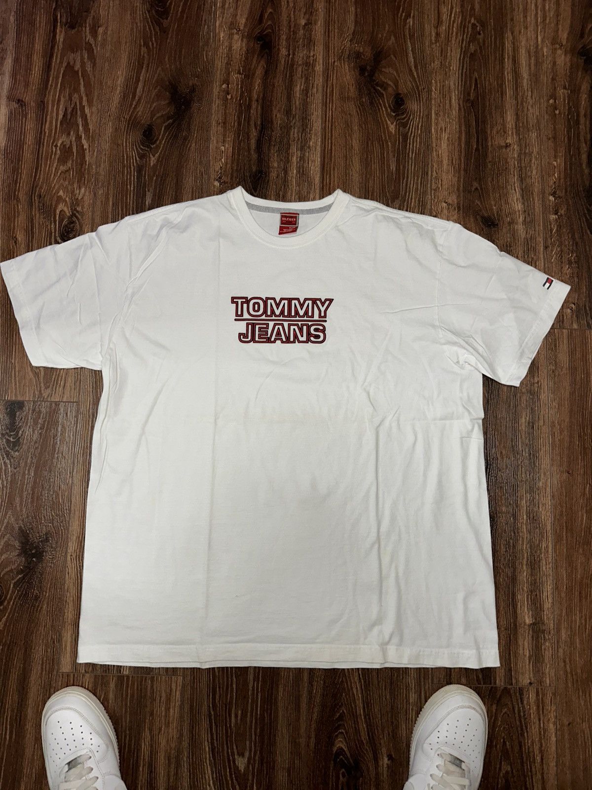 Tommy Hilfiger Vintage Tommy Hilfiger Tee Size US XL / EU 56 / 4 - 1 Thumbnail