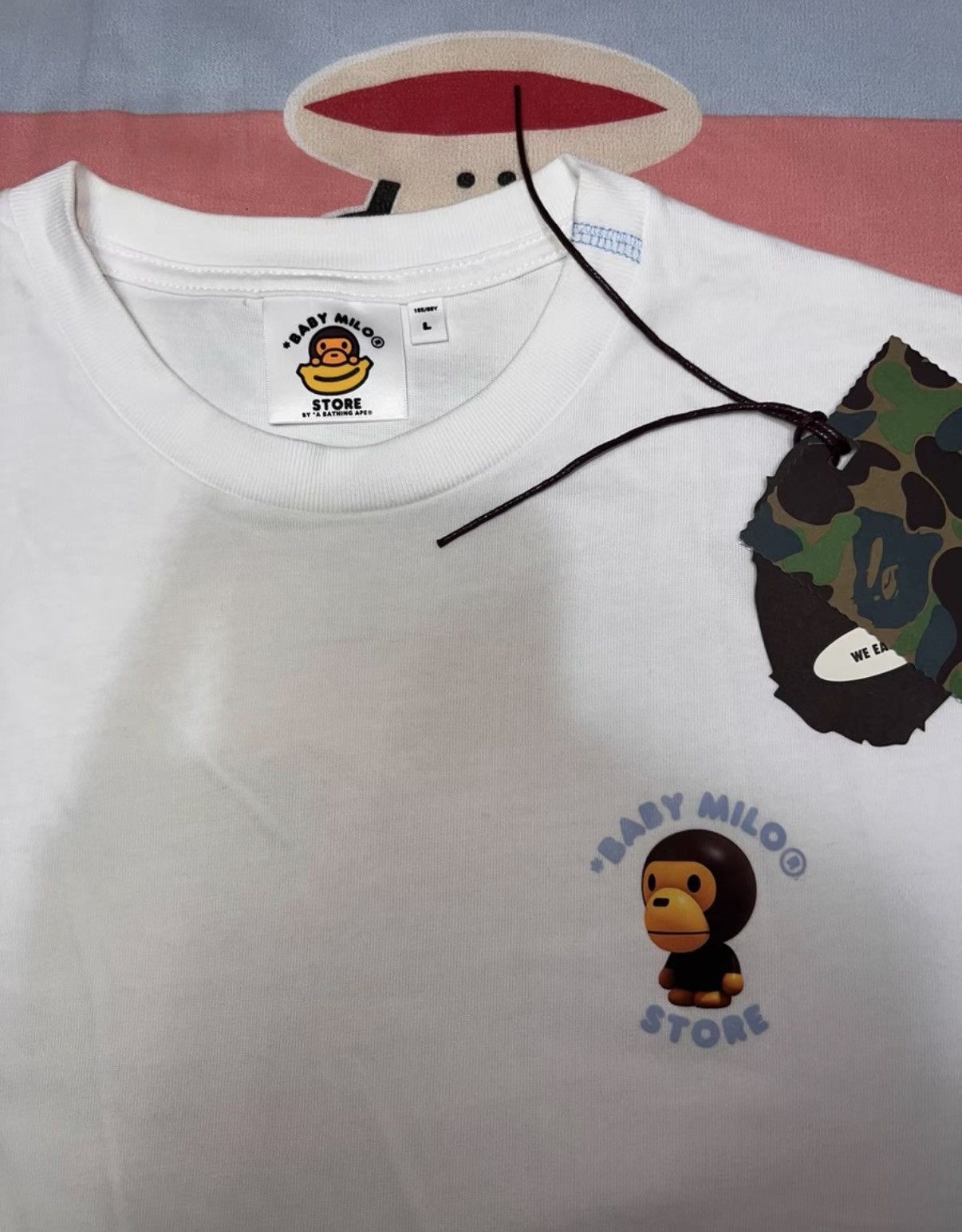 Bape BAPE OG Nigo era white short-sleeve tee Size US L / EU 52-54 / 3 - 2 Thumbnail