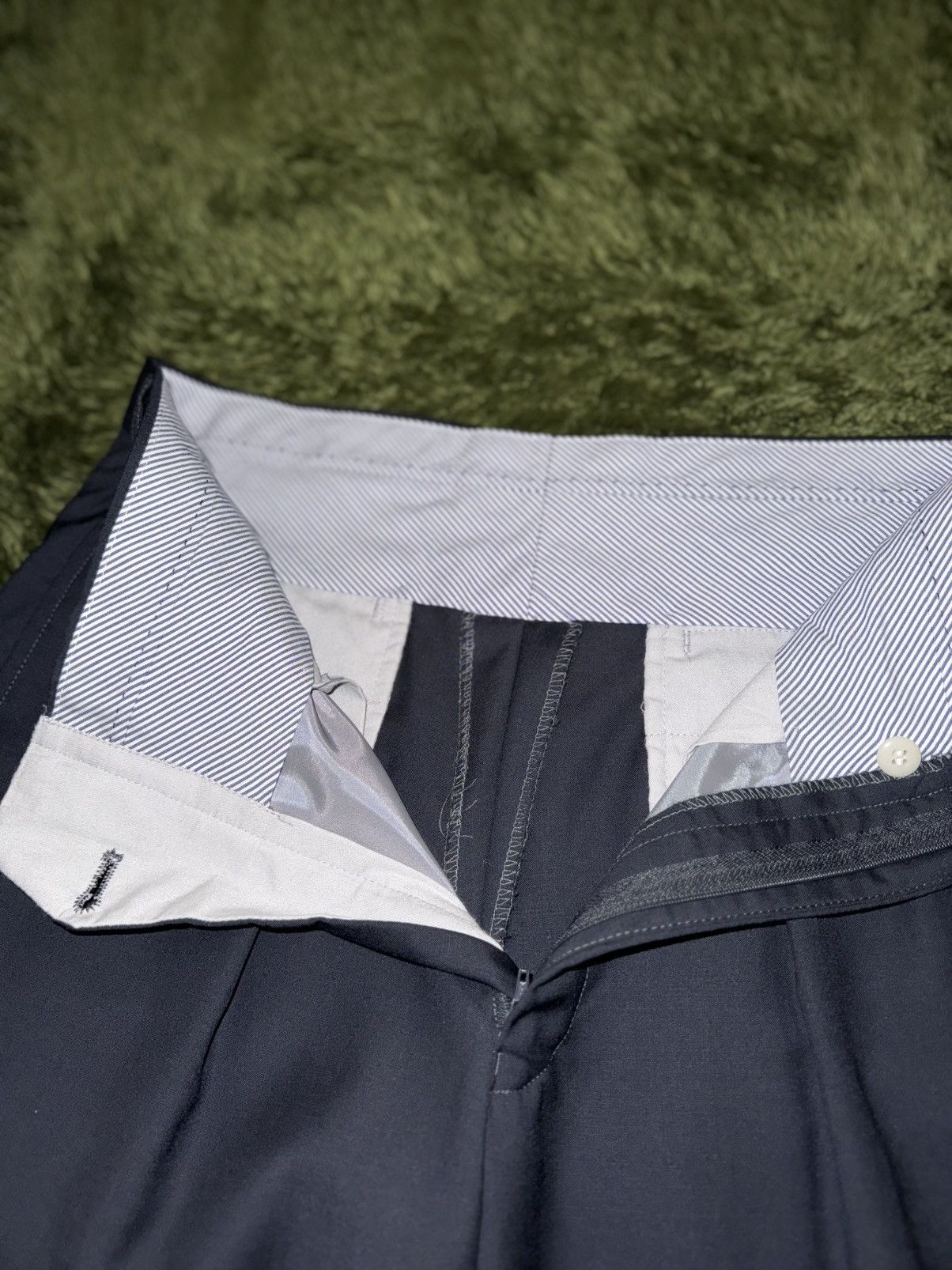 Ermenegildo Zegna Ermenegildo Zegna Fabric Tailor Made Trousers Made in Japan Size 40R - 4 Thumbnail