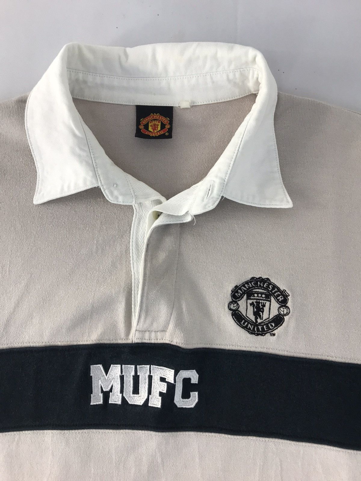 Vintage Manchester United Club Football English League Long Sleeve Size US M / EU 48-50 / 2 - 4 Thumbnail