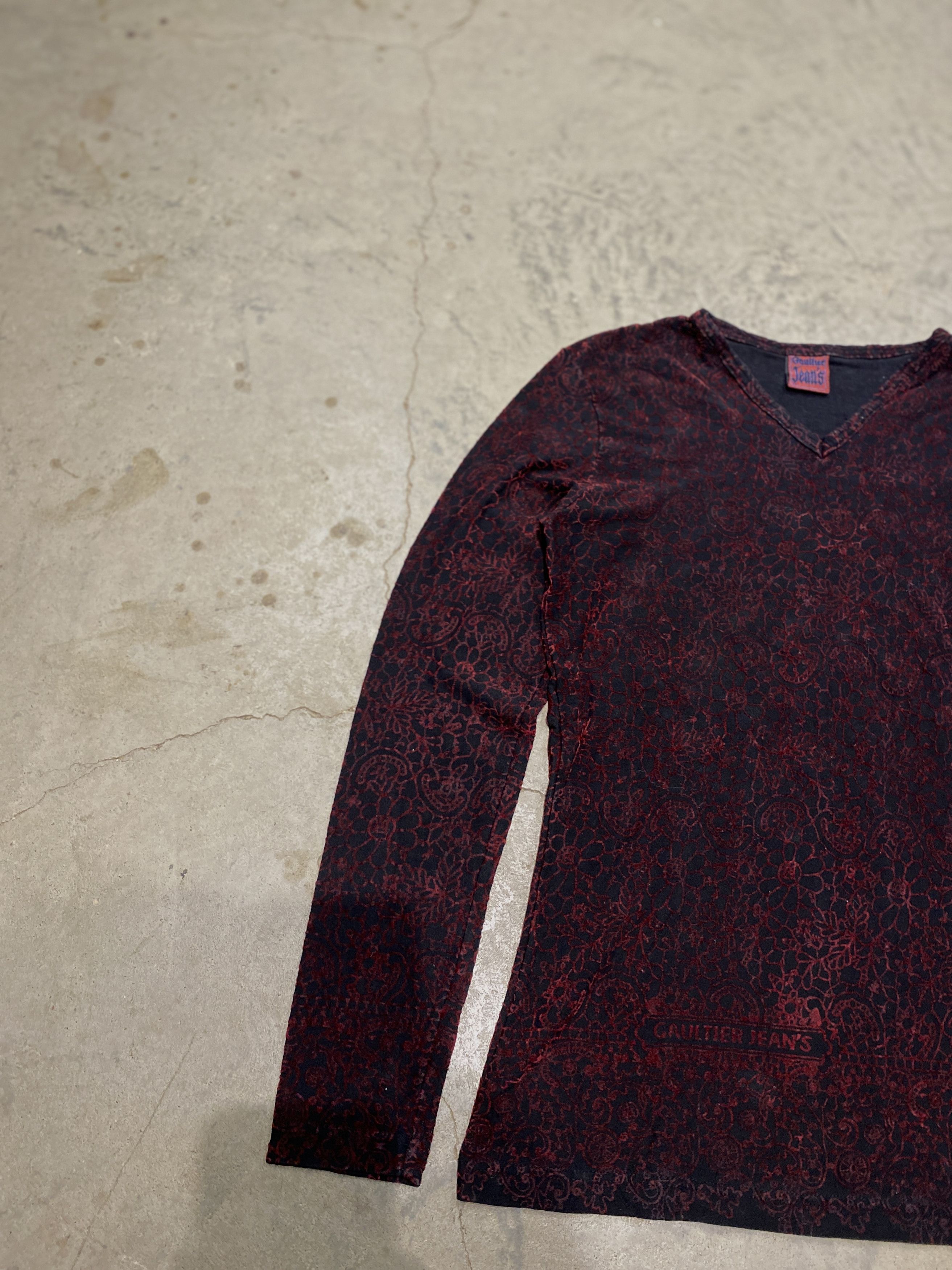 Jean Paul Gaultier Jean Paul Gaultier AW1998 "Vampire" Long-sleeved Viscose Top Size S / US 4 / IT 40 - 9 Thumbnail