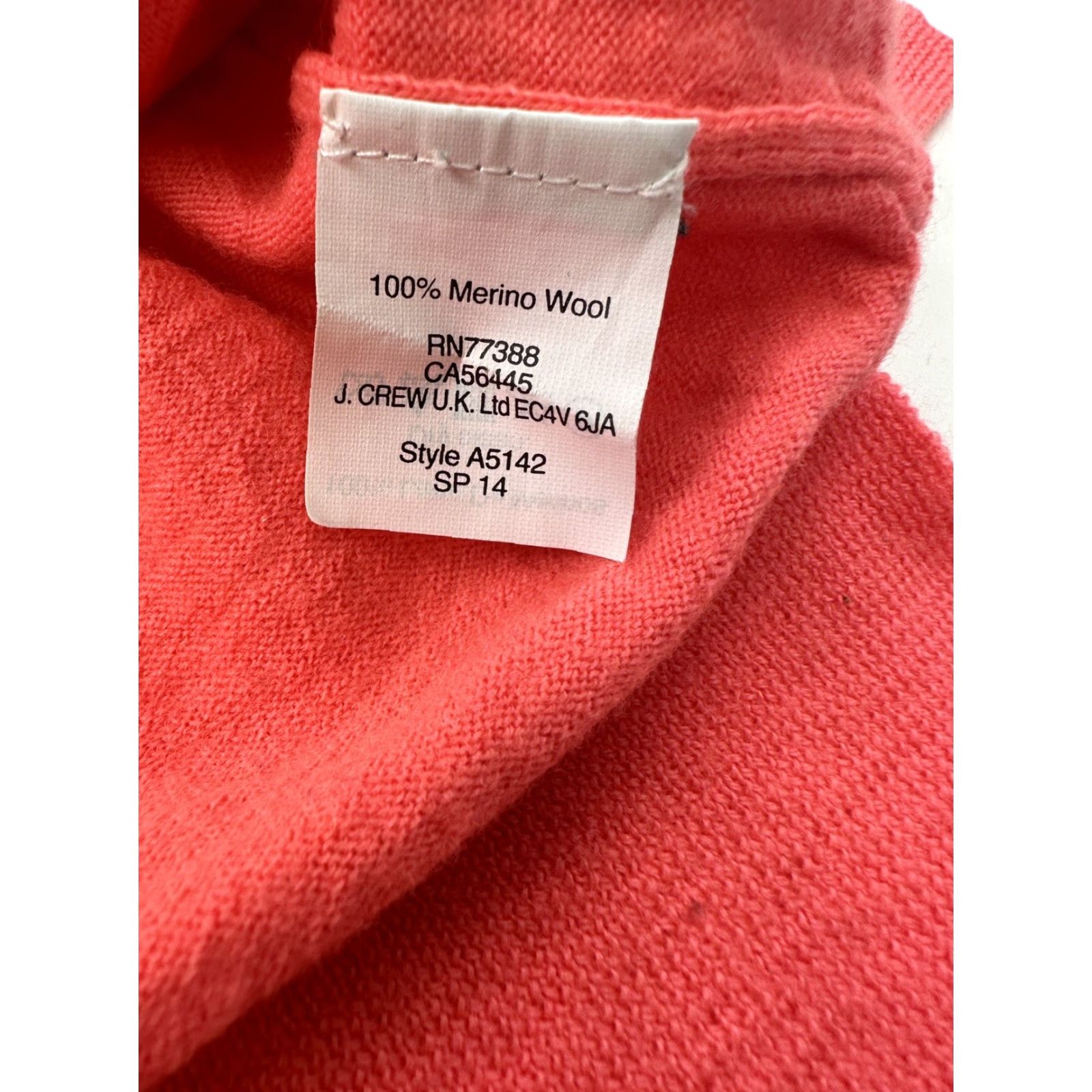 J.Crew J.Crew Sweater Women’s XS Pink Lightweight Wool Zip Shoulders Long Sleeve Pullover Womens Size XS / US 0-2 / IT 36-38 - 4 Thumbnail
