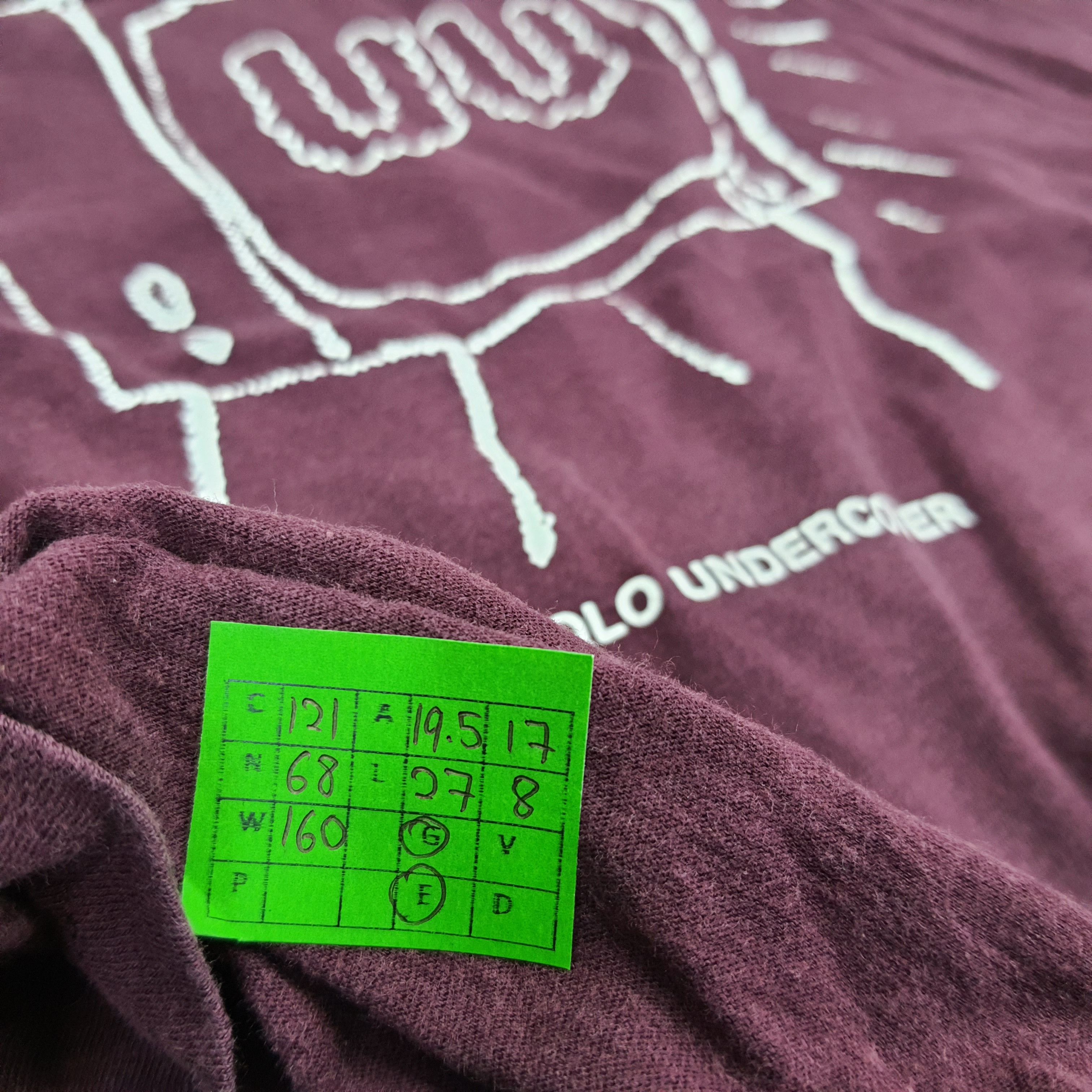 Japanese Brand × Undercover Vintage Uniqlo Undercover Japanese Brand T-shirt Size US M / EU 48-50 / 2 - 9 Thumbnail
