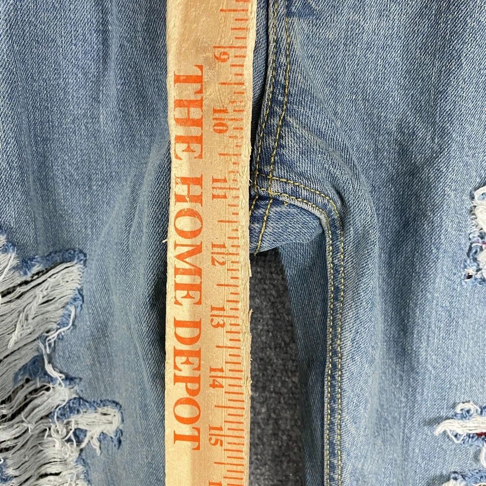 Other Sun + Stone Jeans Women's Size 36 Denim 100% Cotton Ripped Size 36" / US 14 / IT 50 - 4 Thumbnail