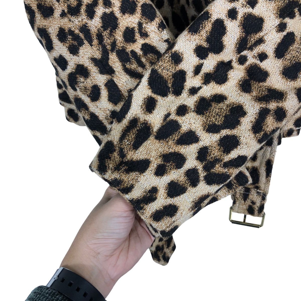 Hysteric Glamour 🔥Double Breast Biker Jacket Leopard Dot Design Zara Japan Size US M / EU 48-50 / 2 - 12 Thumbnail