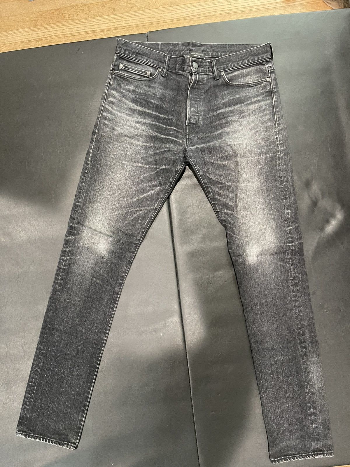 John Elliott John Elliott Cast 2 Onyx Denim Size 32 Size US 32 / EU 48 - 2 Thumbnail