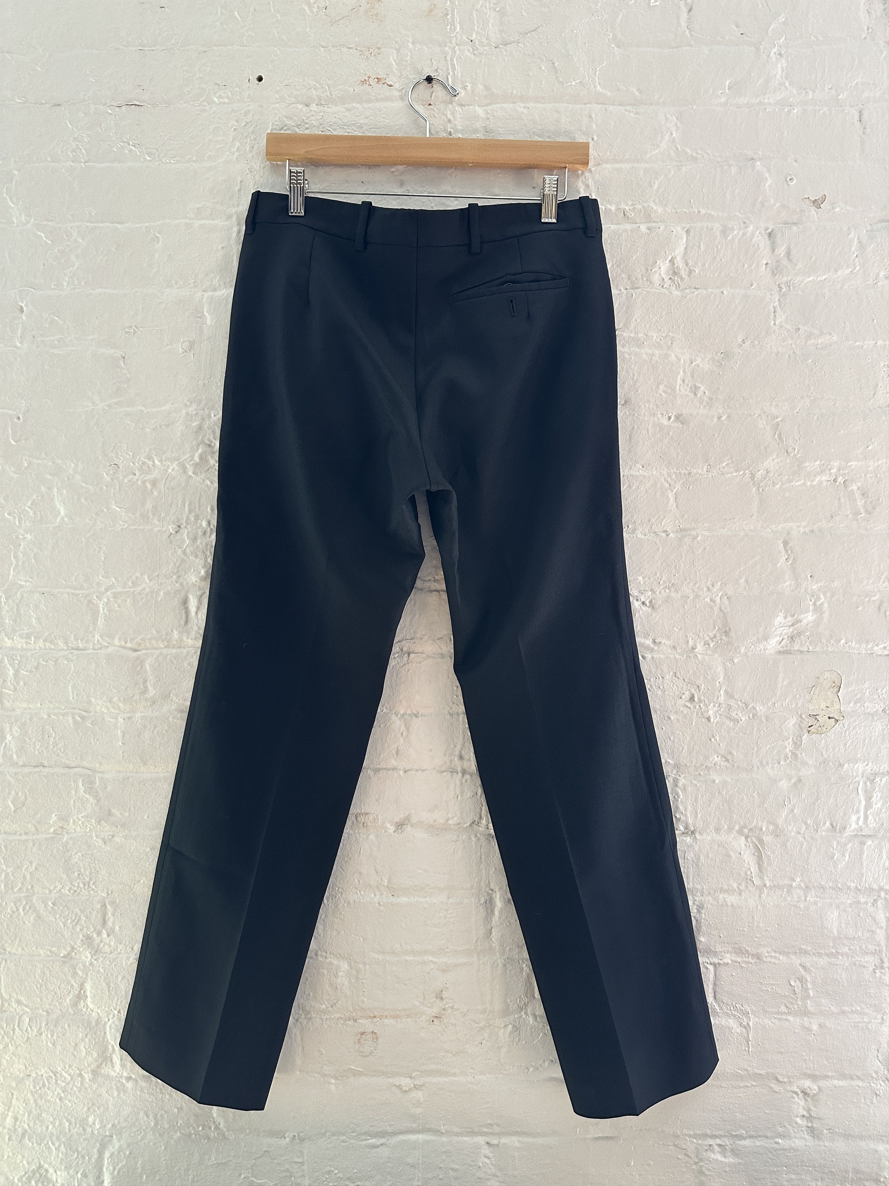 Balenciaga Balenciaga Wool Pleated Trousers Size ONE SIZE - 2 Thumbnail
