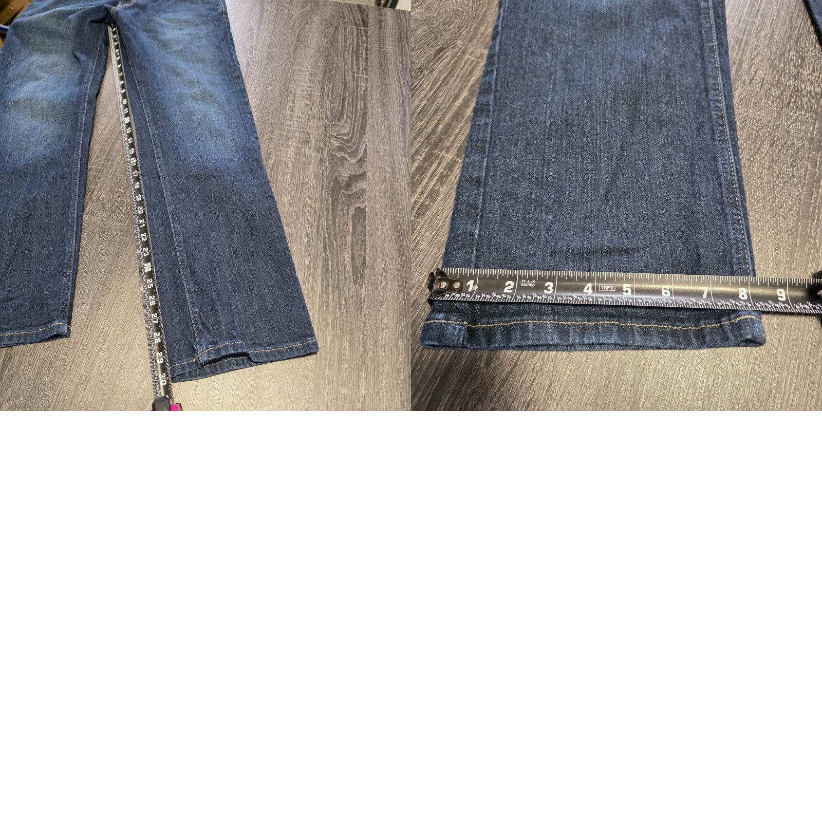 Ariat Ariat M7 Slim Straight Jeans Mens 33x30 Blue Fade Denim Cowboy Western Zip Slimming M7 Slim Straight Jeans Mens 33x30 Blue Fade Denim Cowboy Western Size US 33 - 9 Thumbnail