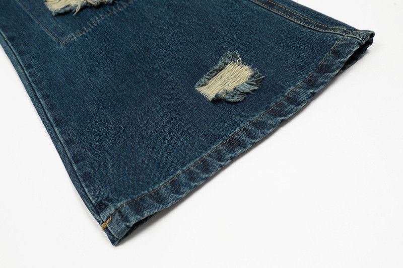 Vintage Men's American-style washed distressed work jeans Size US 32 / EU 48 - 6 Thumbnail