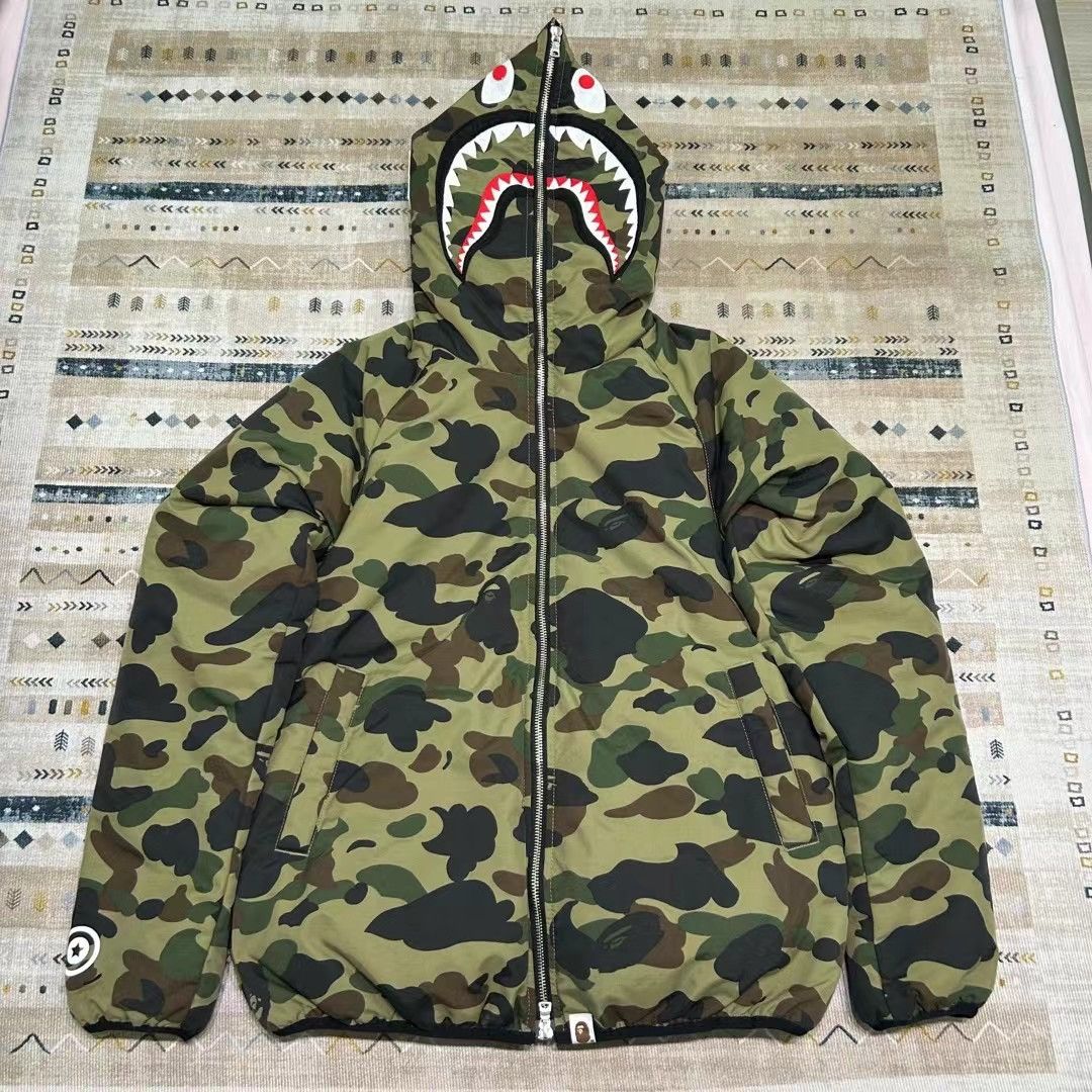 Bape Jackets Rhude Camo Puffer Bape X Canada Goose Crofton Puffer