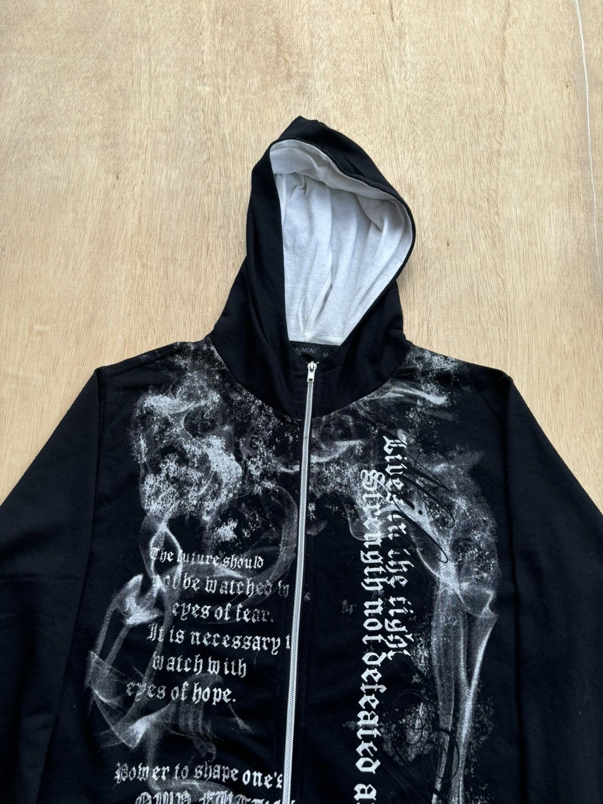 If Six Was Nine × Japanese Brand × Le Grande Bleu (L.G.B.) Y2k Beaumont Carr Ifsixwasnine Lgb Style Hoodie Size US L / EU 52-54 / 3 - 4 Thumbnail