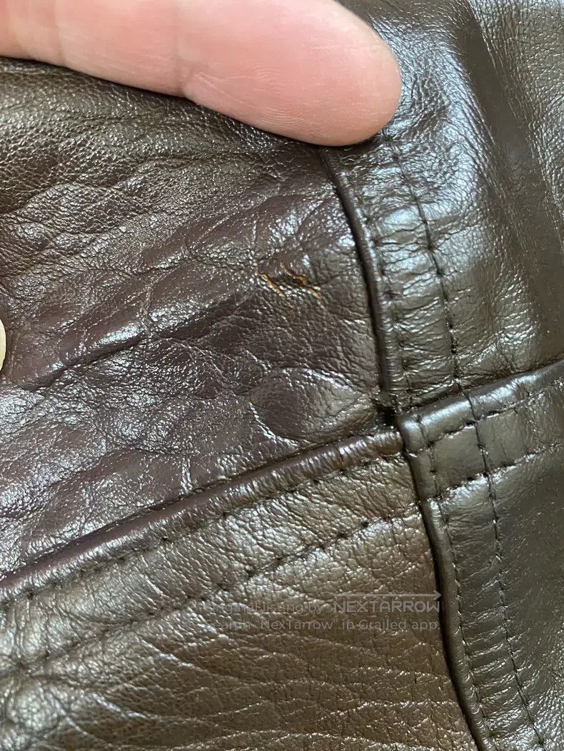 Other Pebbled cowhide motorcycle outdoor jacket Size US L / EU 52-54 / 3 - 8 Thumbnail