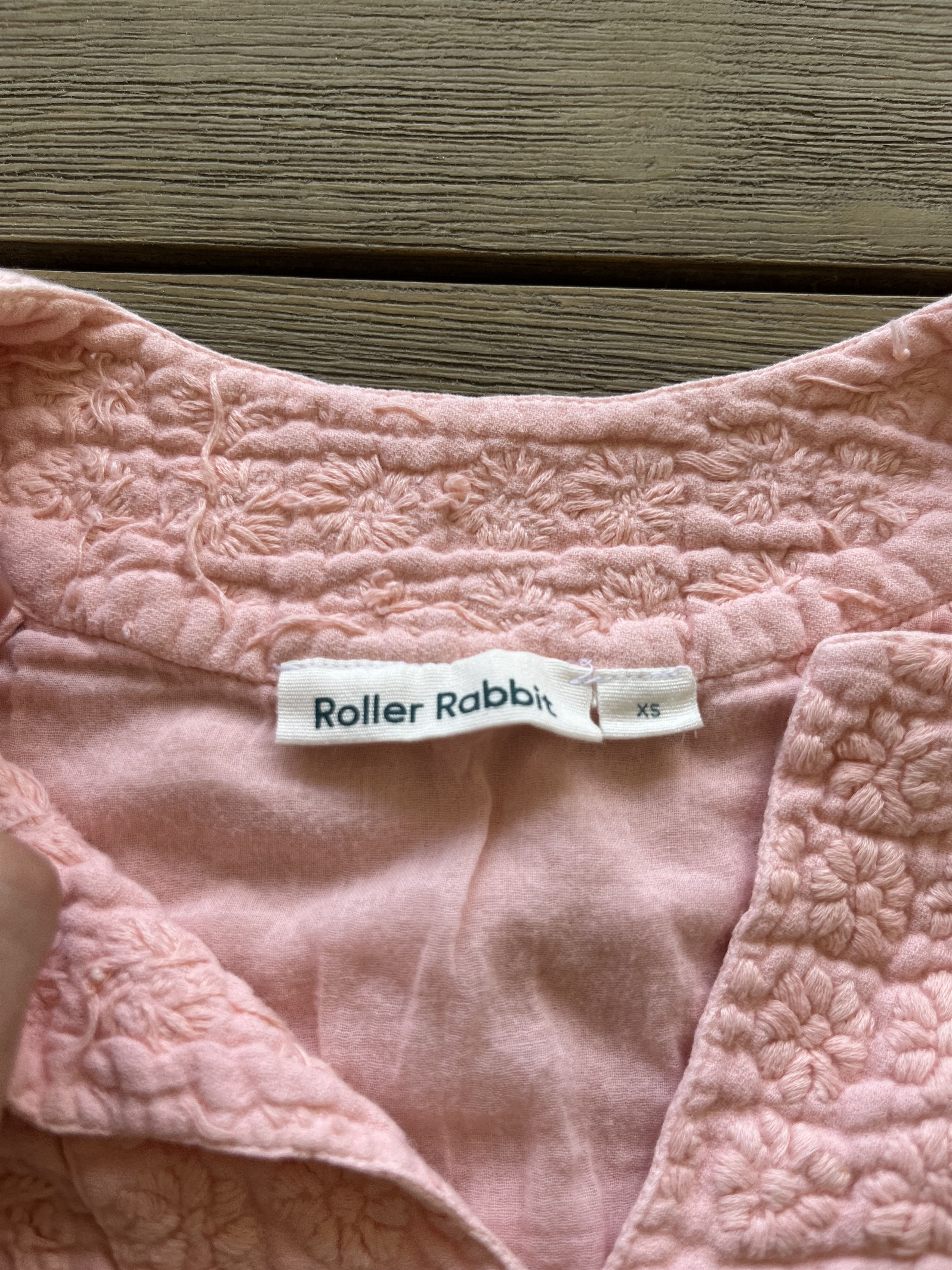 Vintage Roller Rabbit Pink Dress Size XS / US 0-2 / IT 36-38 - 2 Thumbnail