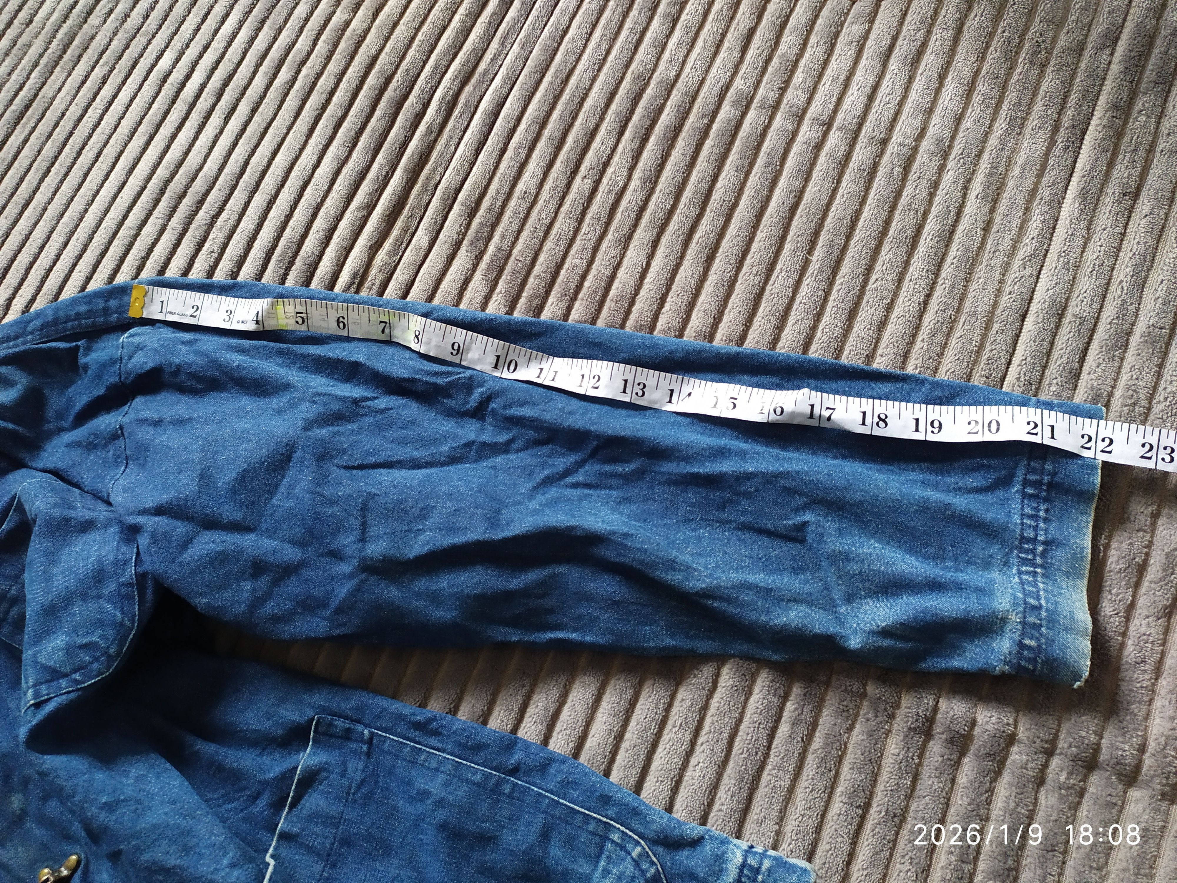 Japanese Brand Rare Desigm Vintage Japanese Brand Denim Jacket Size US L / EU 52-54 / 3 - 10 Thumbnail