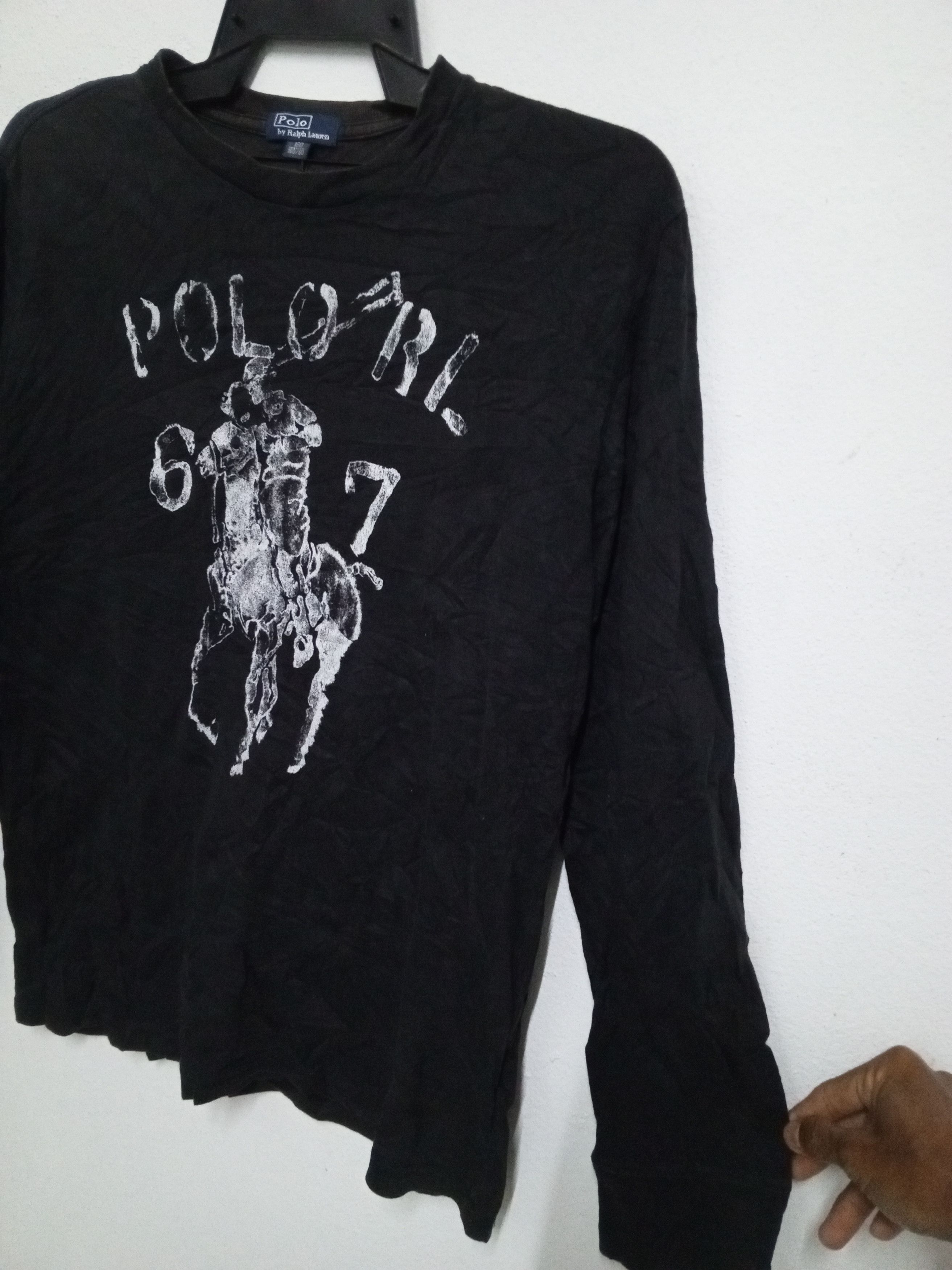 Polo Ralph Lauren POLO R.L 67 LONG SLEEVE RARE Size US L / EU 52-54 / 3 - 3 Thumbnail