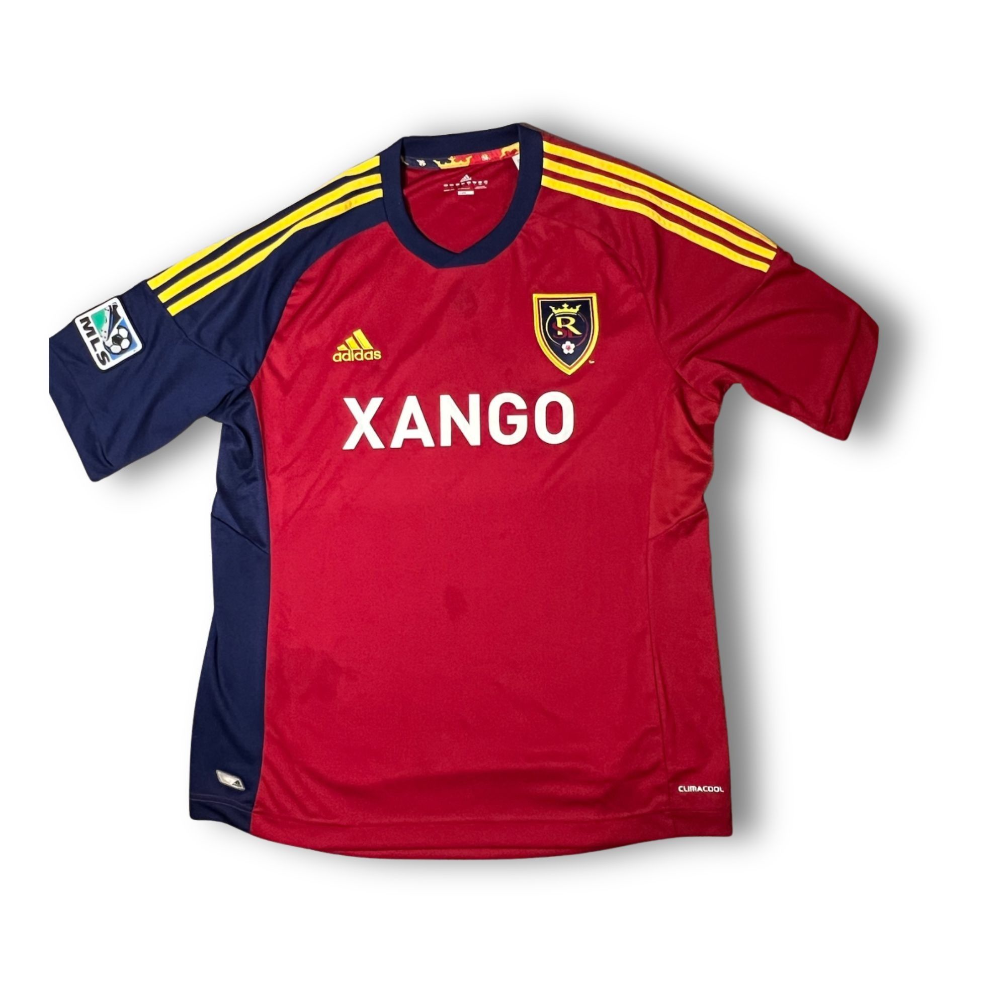 Adidas Adidas Salt Lake MLS USA Soccer Jersey ClimaCool Red/Blue La Size US L / EU 52-54 / 3 - 2 Thumbnail