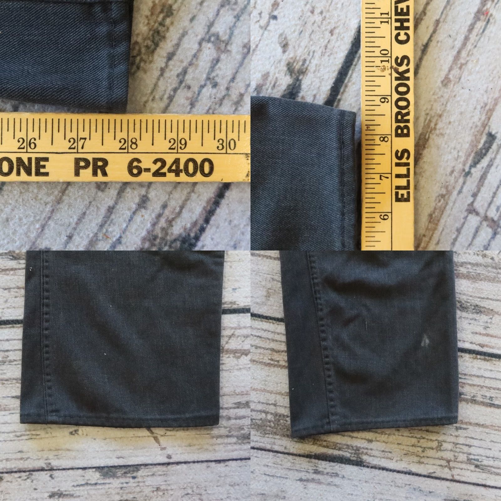 Ben Davis VINTAGE Ben Davis Black Work Pants Union Made in USA Yellow Tag, Size 34, Cotton Blend, Pants, Men’s? Size US 34 / EU 50 - 9 Thumbnail
