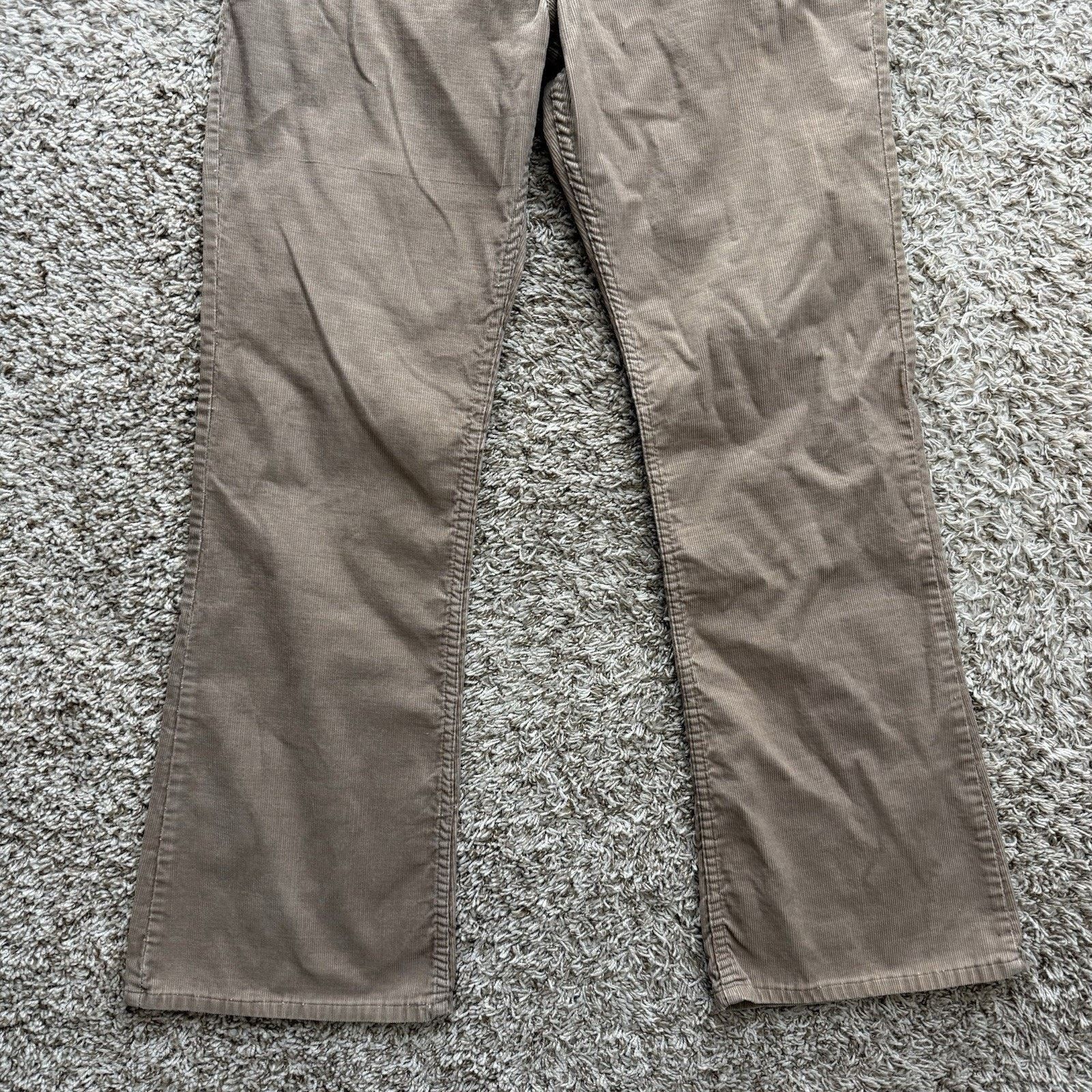 Levi's × Vintage Vintage 70s Levi’s Brown Corduroy Flare Boot Cut Pants Jeans Size US 33 - 5 Thumbnail