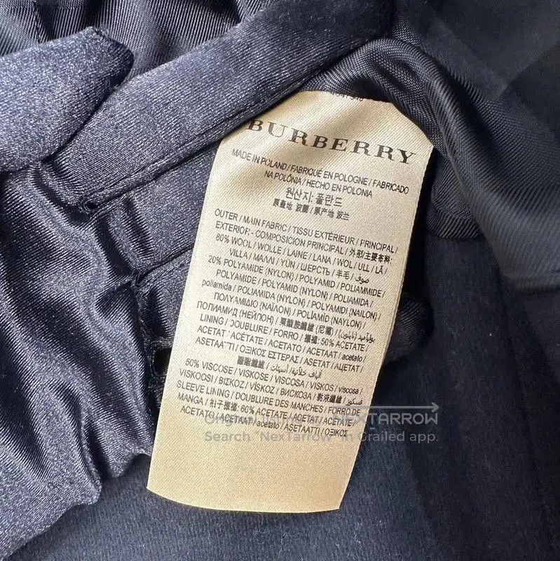 Burberry Burberry Black Wool Women's Jacket M Size. Size M / US 6-8 / IT 42-44 - 5 Thumbnail