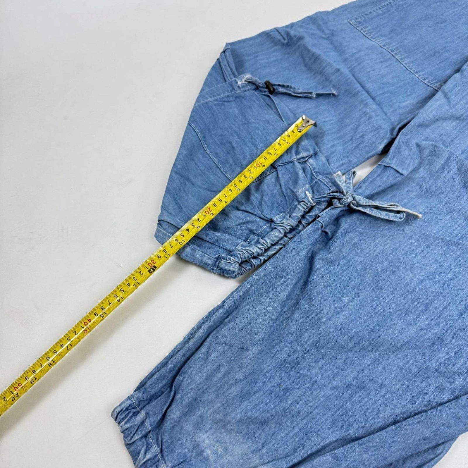 Ecko Unltd. × JNCO × Vintage Vintage y2k grunge archive distressed baggy wide leg jeans Size US 34 / EU 50 - 4 Thumbnail