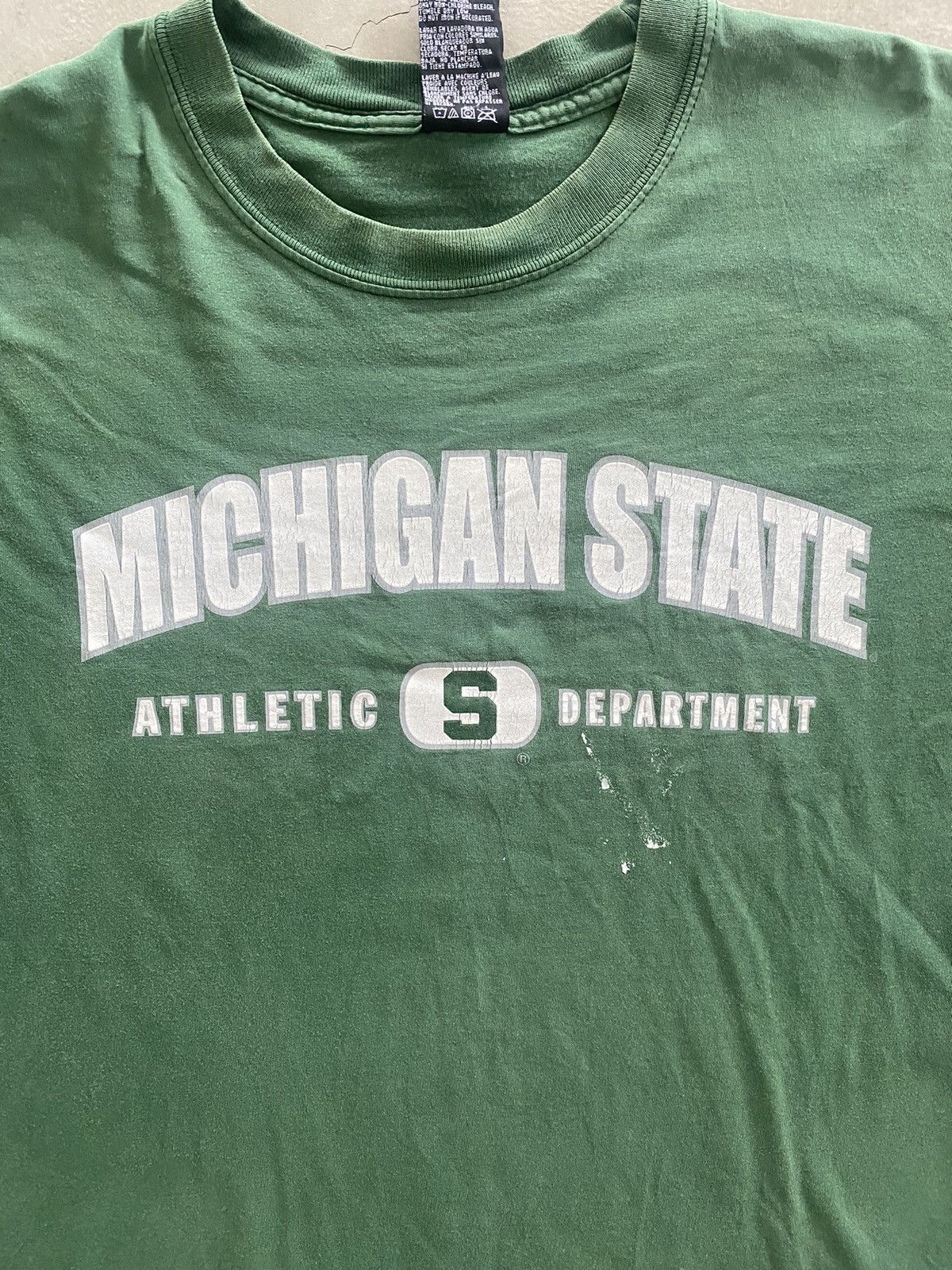 Starter VINTAGE STARTED MICHIGAN STATE COLLEGIATE TEE Size US XL / EU 56 / 4 - 2 Thumbnail