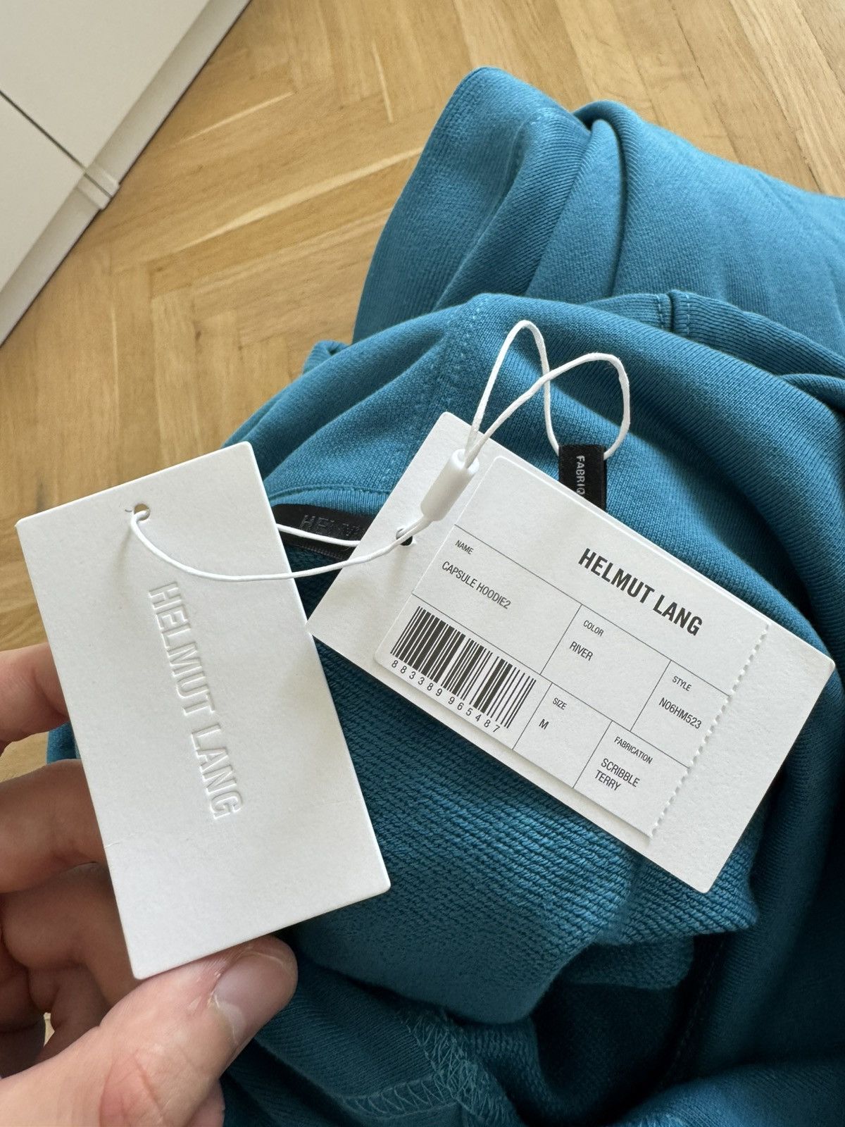 Helmut Lang SS23 Helmut Lang Cowboy Capsule Hoodie River Designer Rare Size US M / EU 48-50 / 2 - 6 Thumbnail