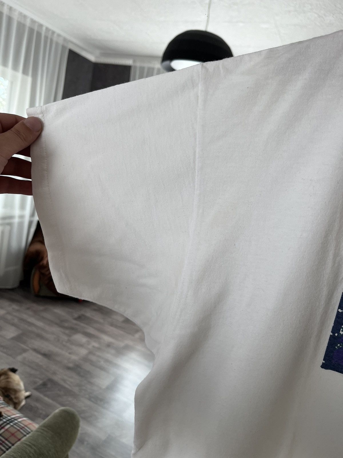 Nike Vintage Nike Y2K Big Logo White Single Stitch White T-shirt Size US XL / EU 56 / 4 - 4 Thumbnail