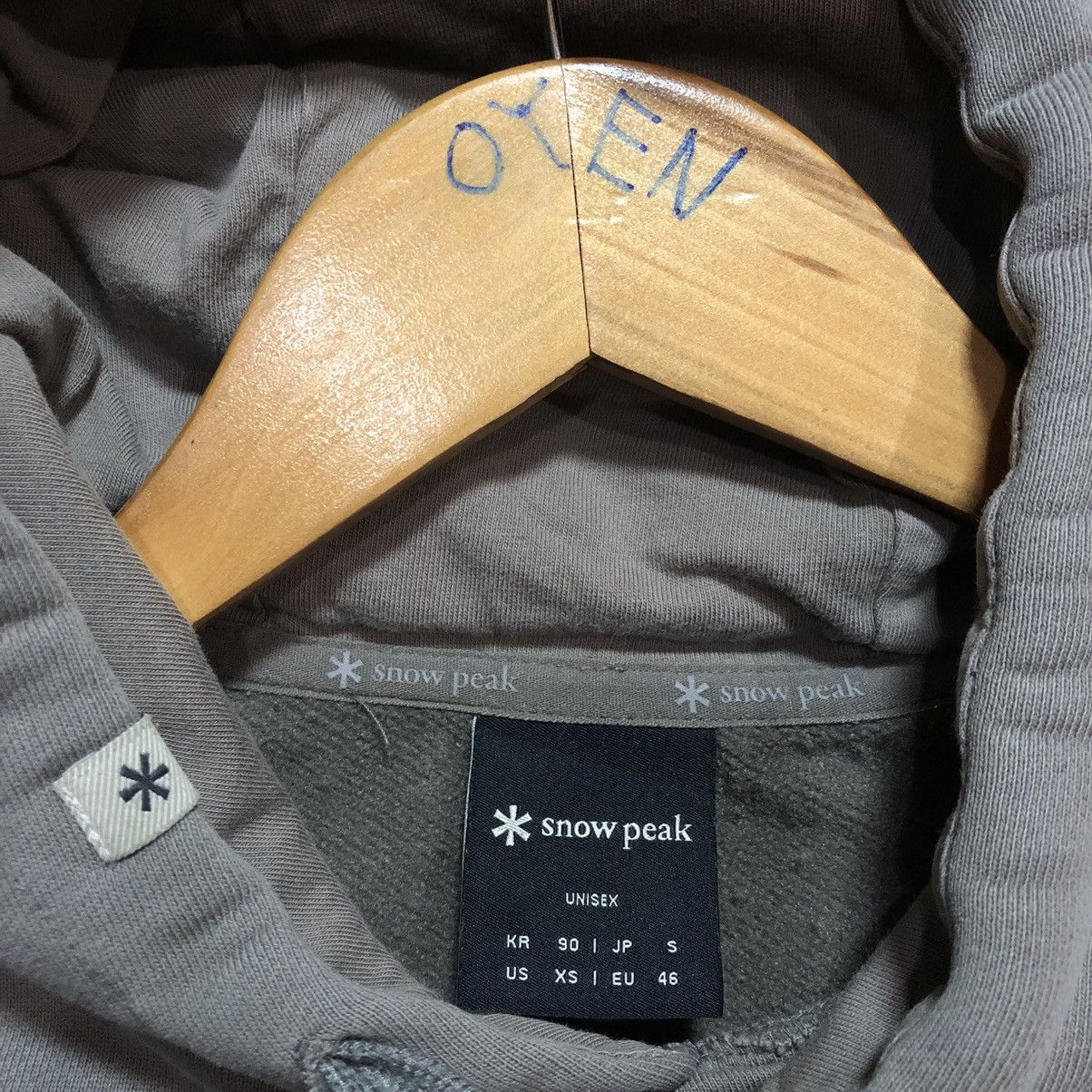 Snow Peak Snow Peak Minimalistic Small Embroidered Logo Hoodie Size US XS / EU 42 / 0 - 7 Thumbnail