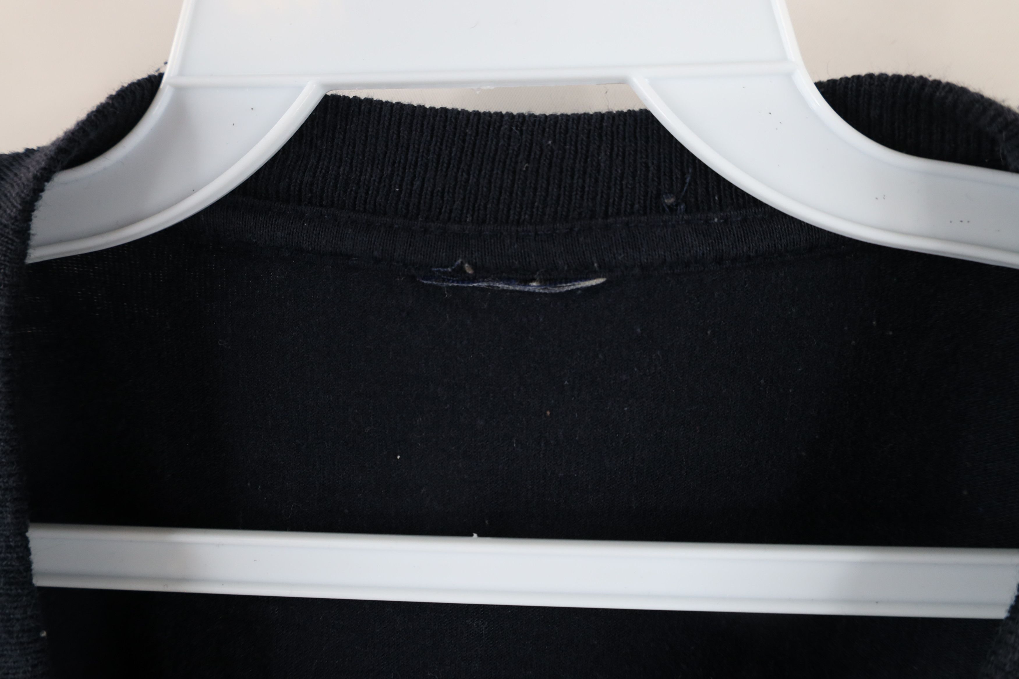 Vintage Vintage 90s Streetwear Heavyweight T-Shirt Black Cotton Size US XL / EU 56 / 4 - 4 Thumbnail