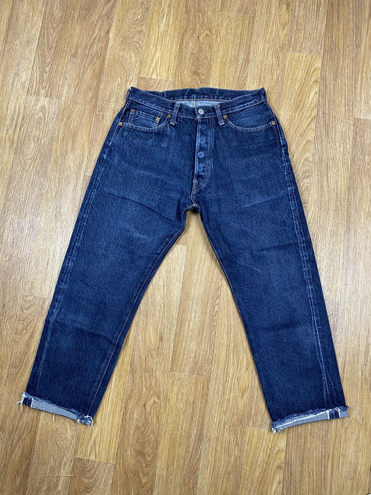 Japanese Brand × Salvage × Studio D'Artisan Studio D’artisan Sd-101 Size: 31 Denim head Selvedge Jeans Size US 31 - 10 Thumbnail