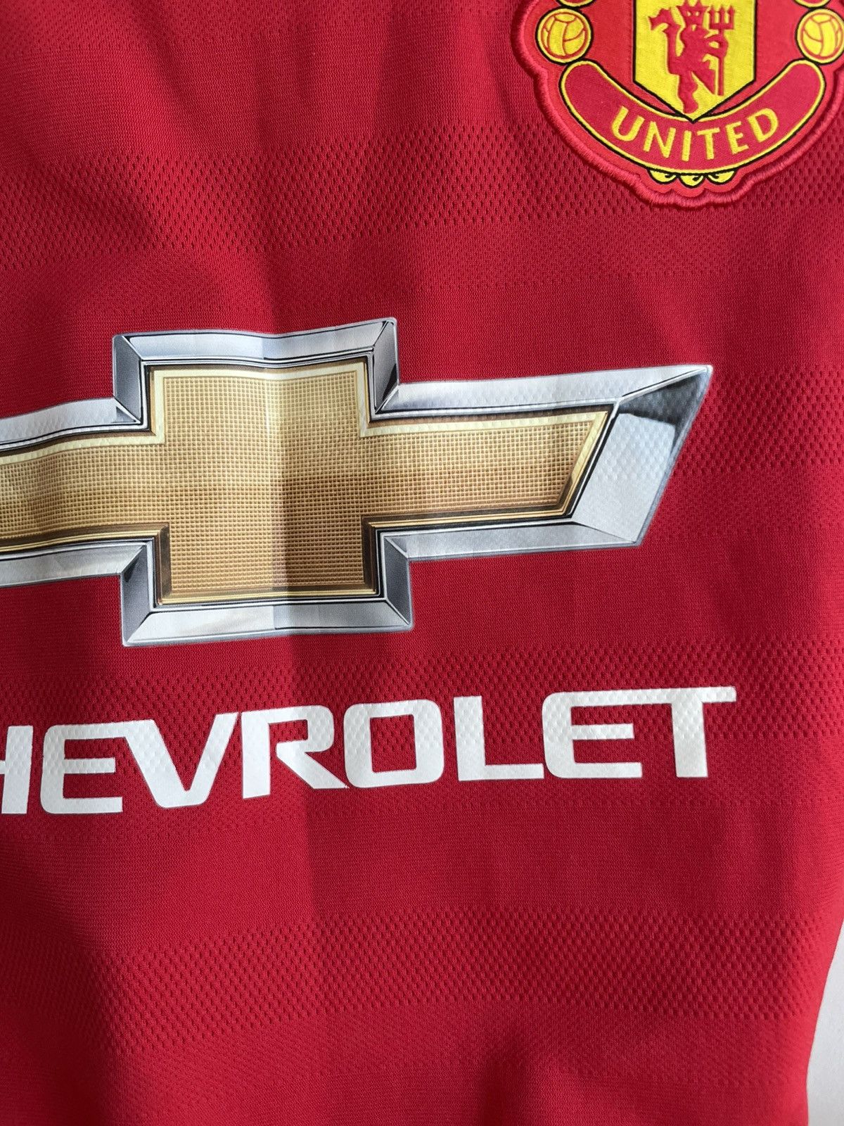 Adidas Manchester United 2015 2016 Home Footbal Shirt Soccer Jersey Size US L / EU 52-54 / 3 - 9 Thumbnail