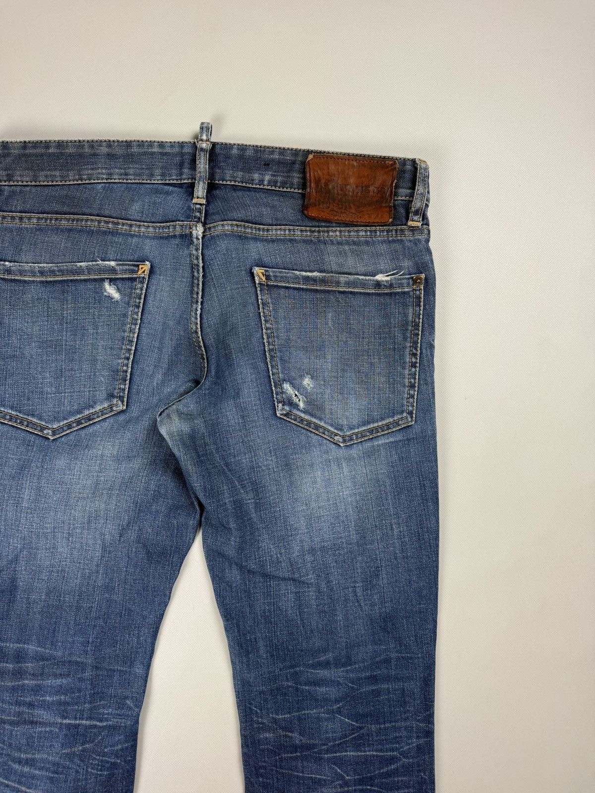 Dsquared2 Dsquared Men’s Distressed Denim Jeans Size 48 / M Size US 32 / EU 48 - 23 Thumbnail