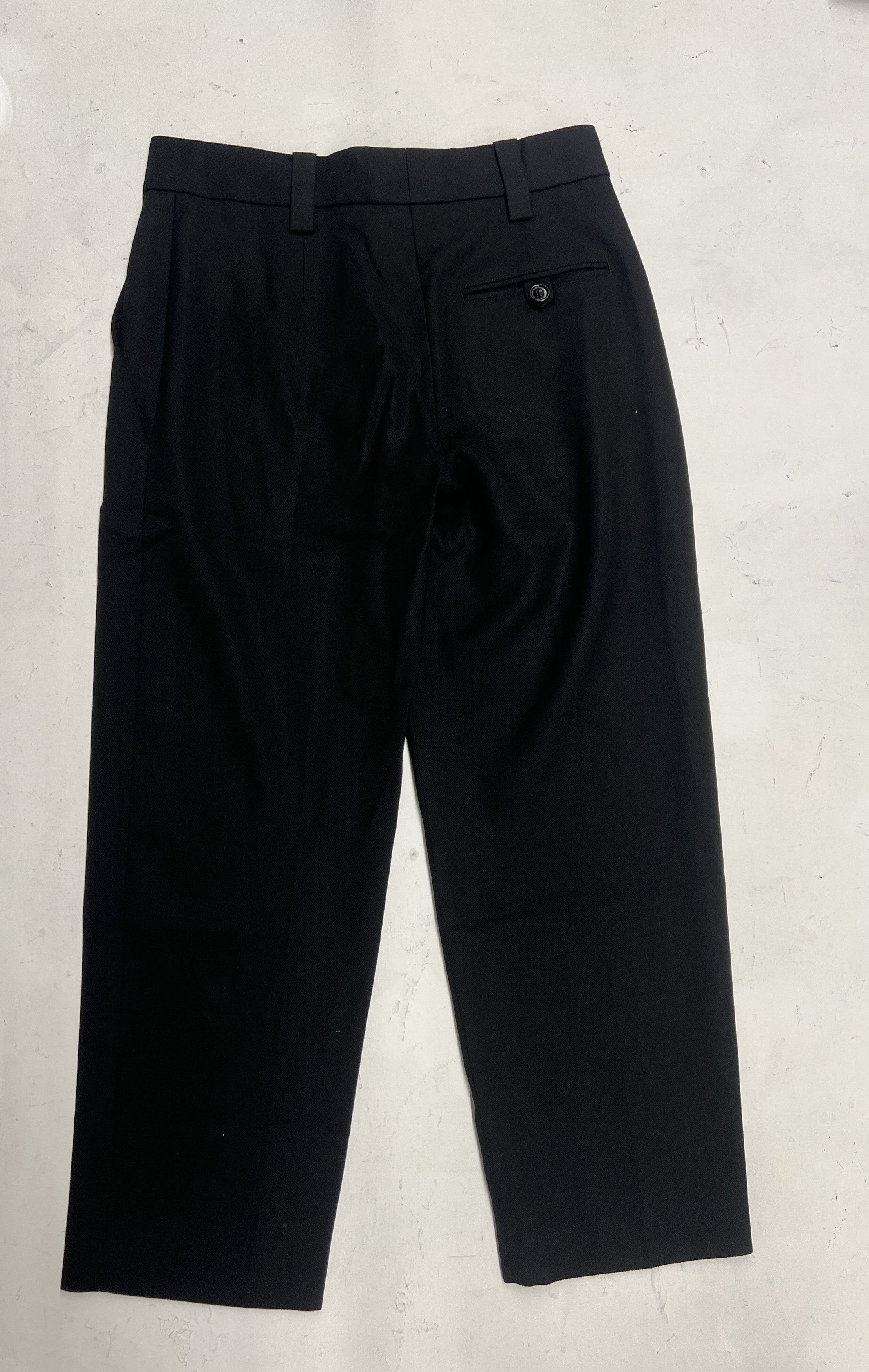Acne Studios Acne Studios Black Wool Trousers Cropped Size US 30 / EU 46 - 3 Thumbnail