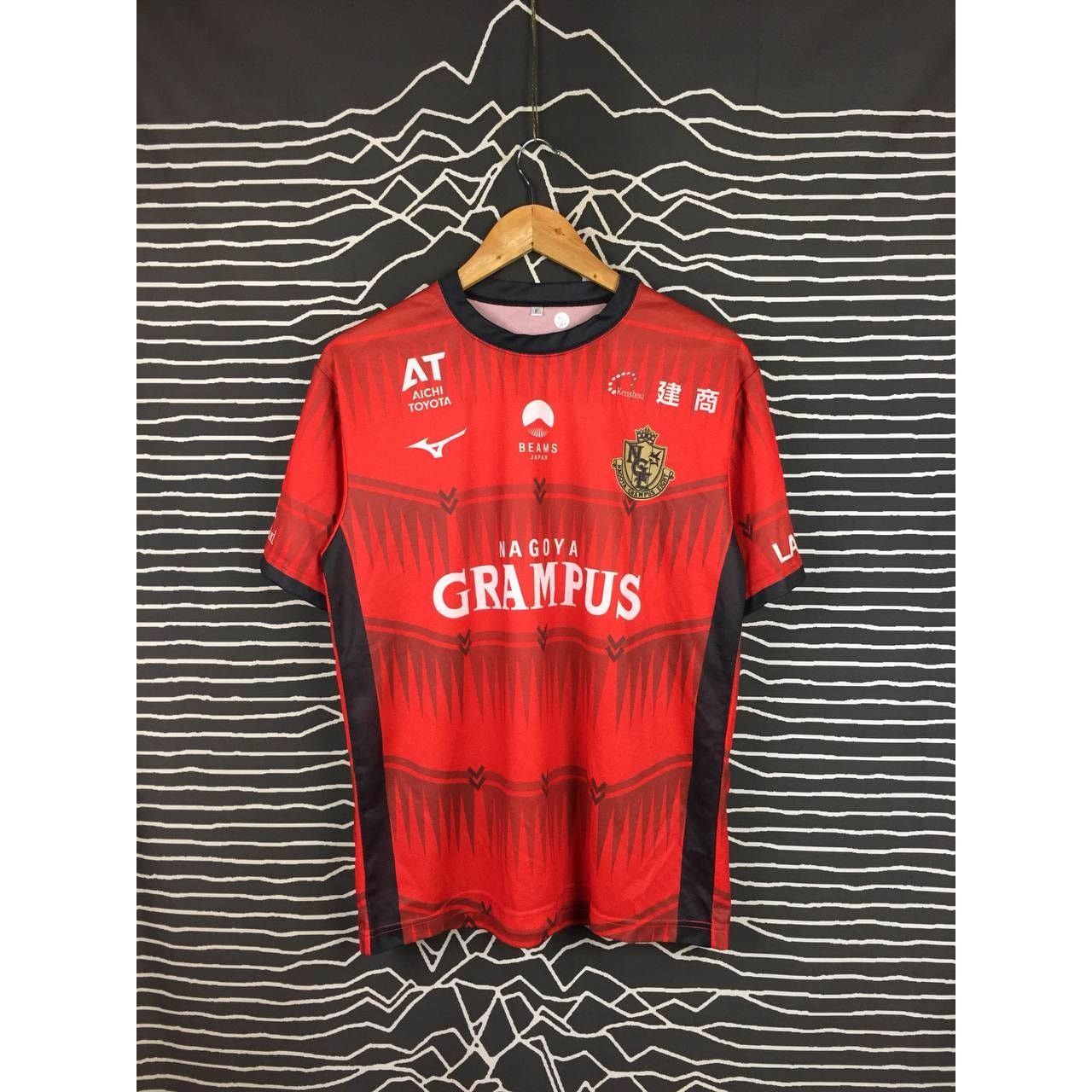 Beams Plus × Japanese Brand × Mizuno Nagoya Grampus X Beams 2023 Mizuno JLeague Jersey Size US L / EU 52-54 / 3 - 2 Thumbnail
