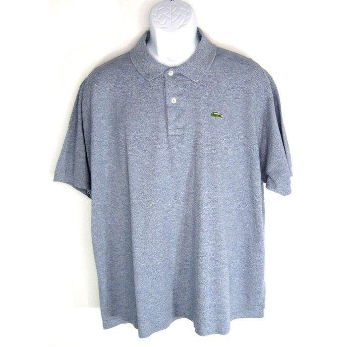 Lacoste Lacoste 5191L Classic Pique Mesh Short Sleeve Polo Shirt Blu ...