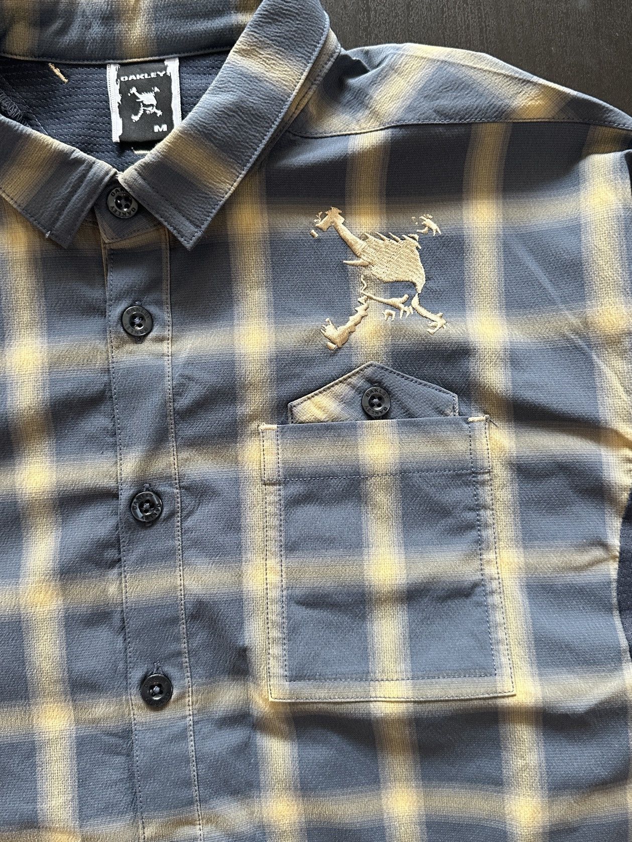 Oakley Oakley Skull Technical Plaid Shirt – Size M Size US M / EU 48-50 / 2 - 3 Thumbnail
