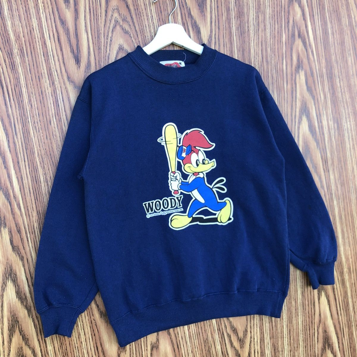 Cartoon Network Vintage Woody Woodpecker Sweatshirt Pullover Size S / US 4 / IT 40 - 2 Thumbnail