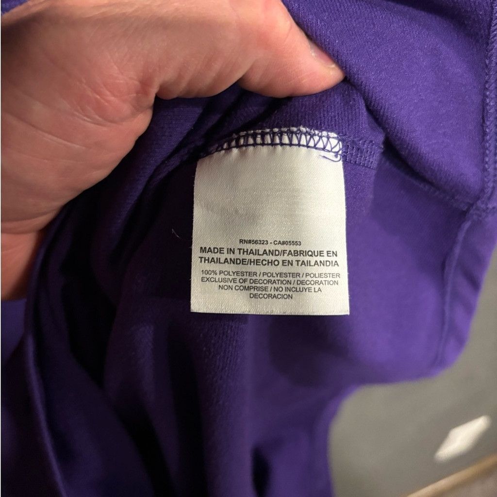 Nike Nike Dri-FIT Purple Running Sweatshirt Size S / US 4 / IT 40 - 5 Thumbnail